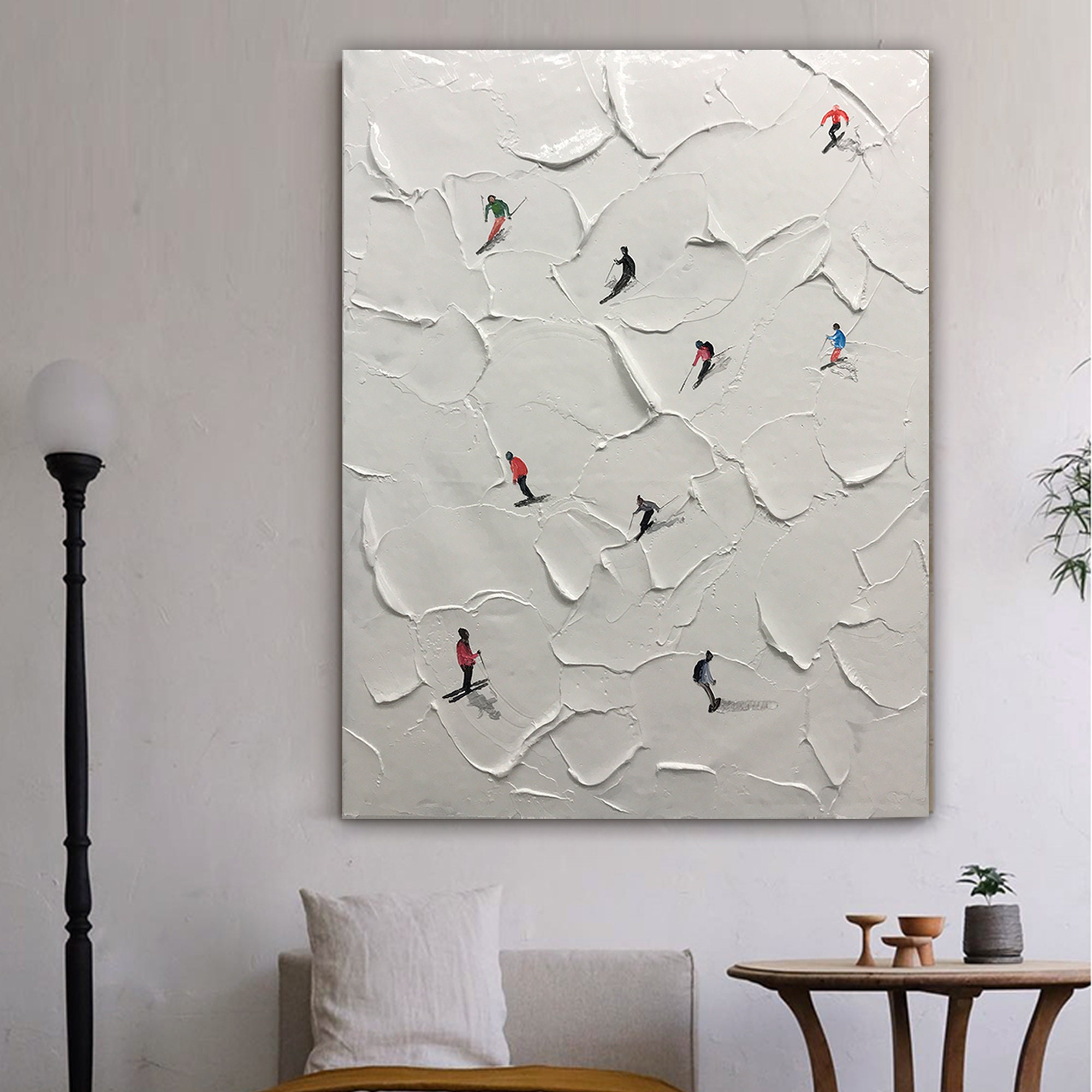 Skiing Painting #GW005