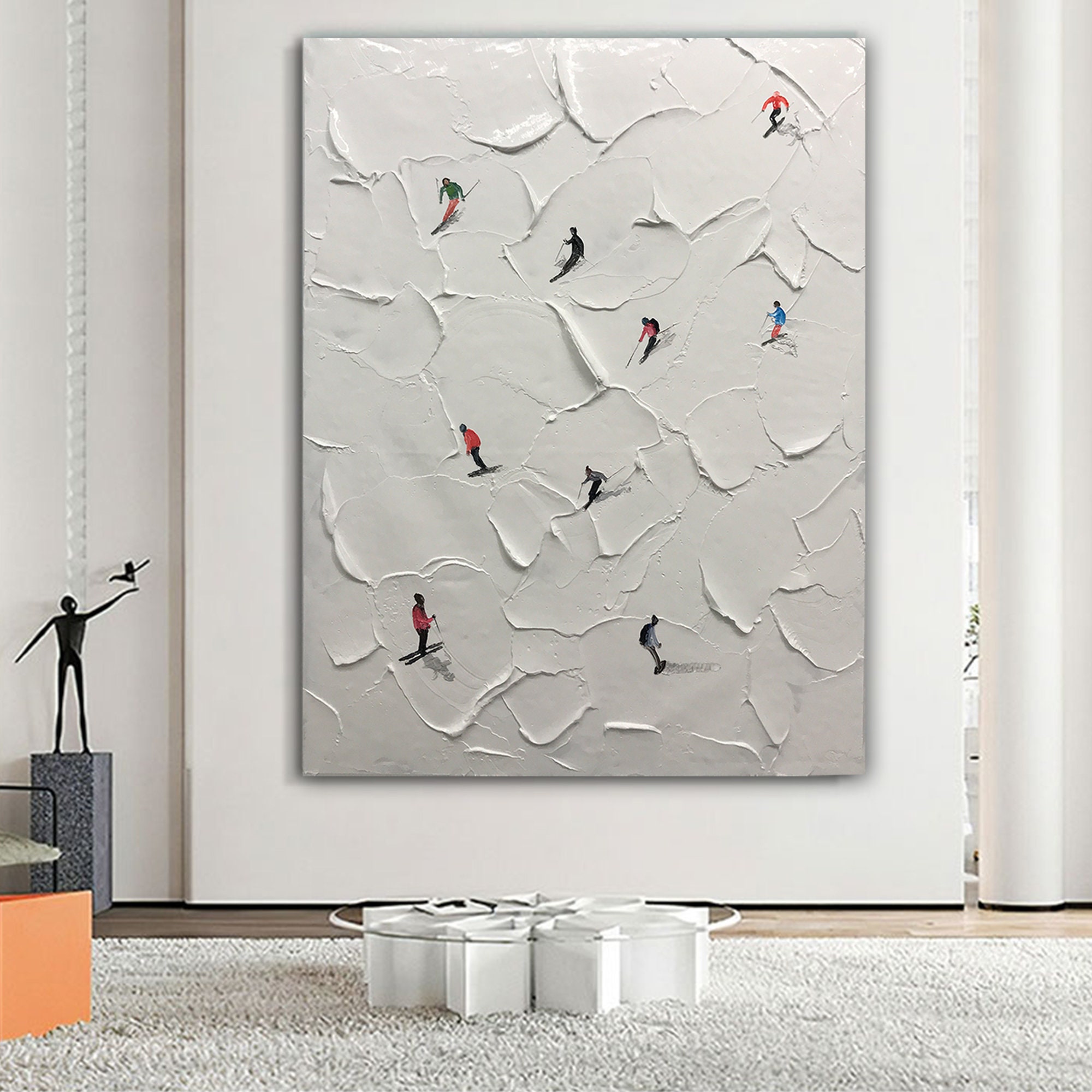 Skiing Painting #GW005