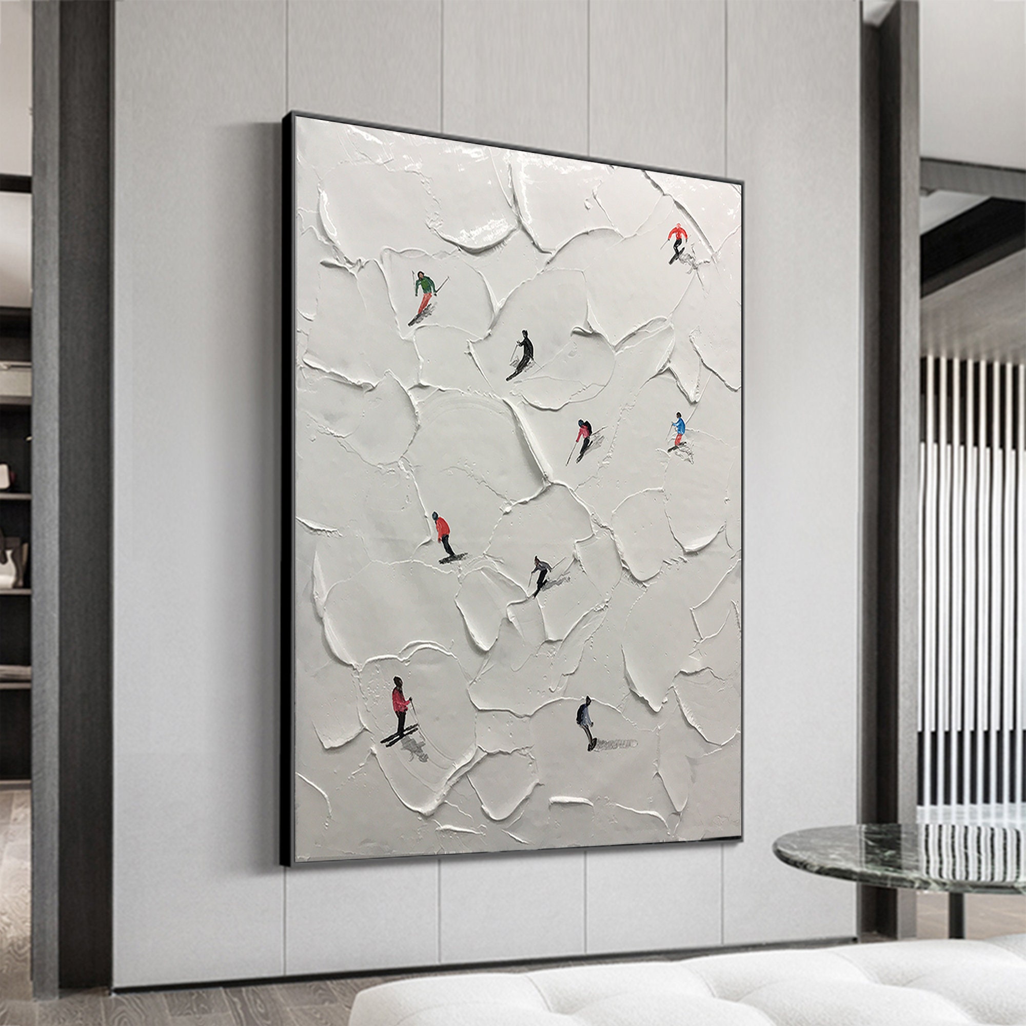 Skiing Painting #GW005