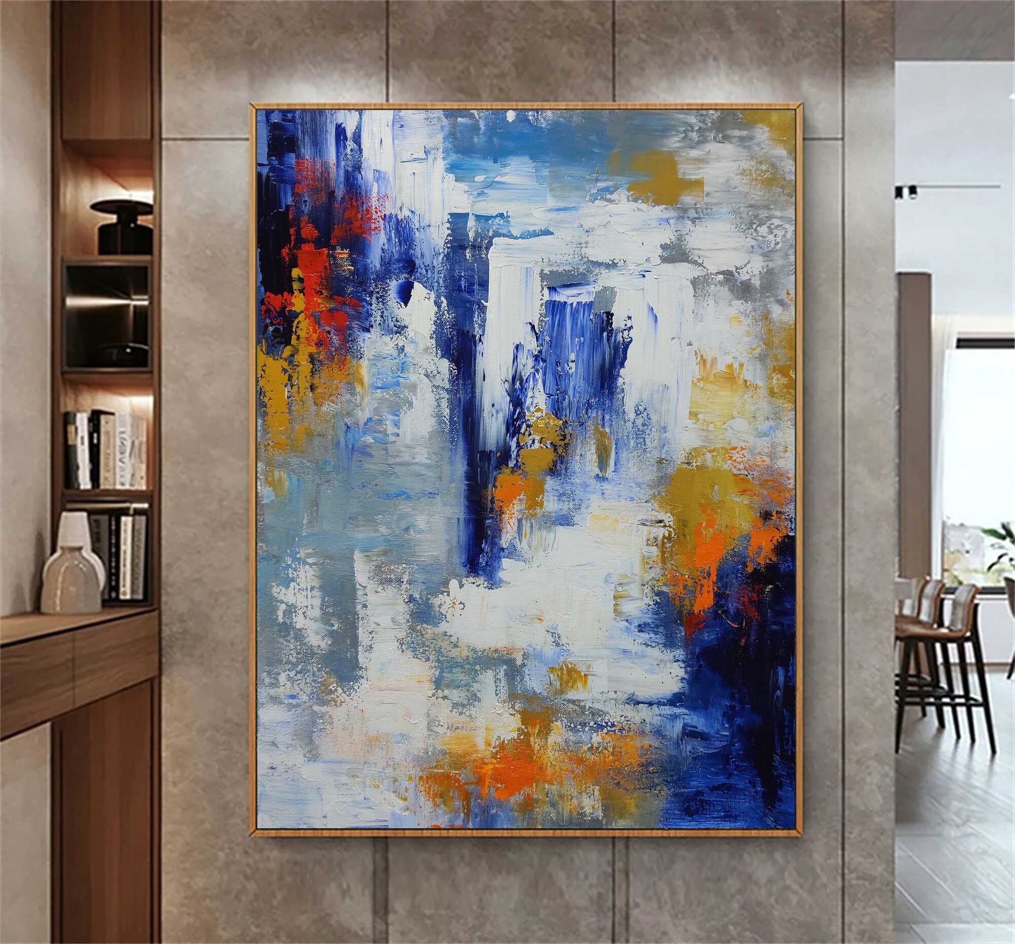 Iridescent Blue Hues