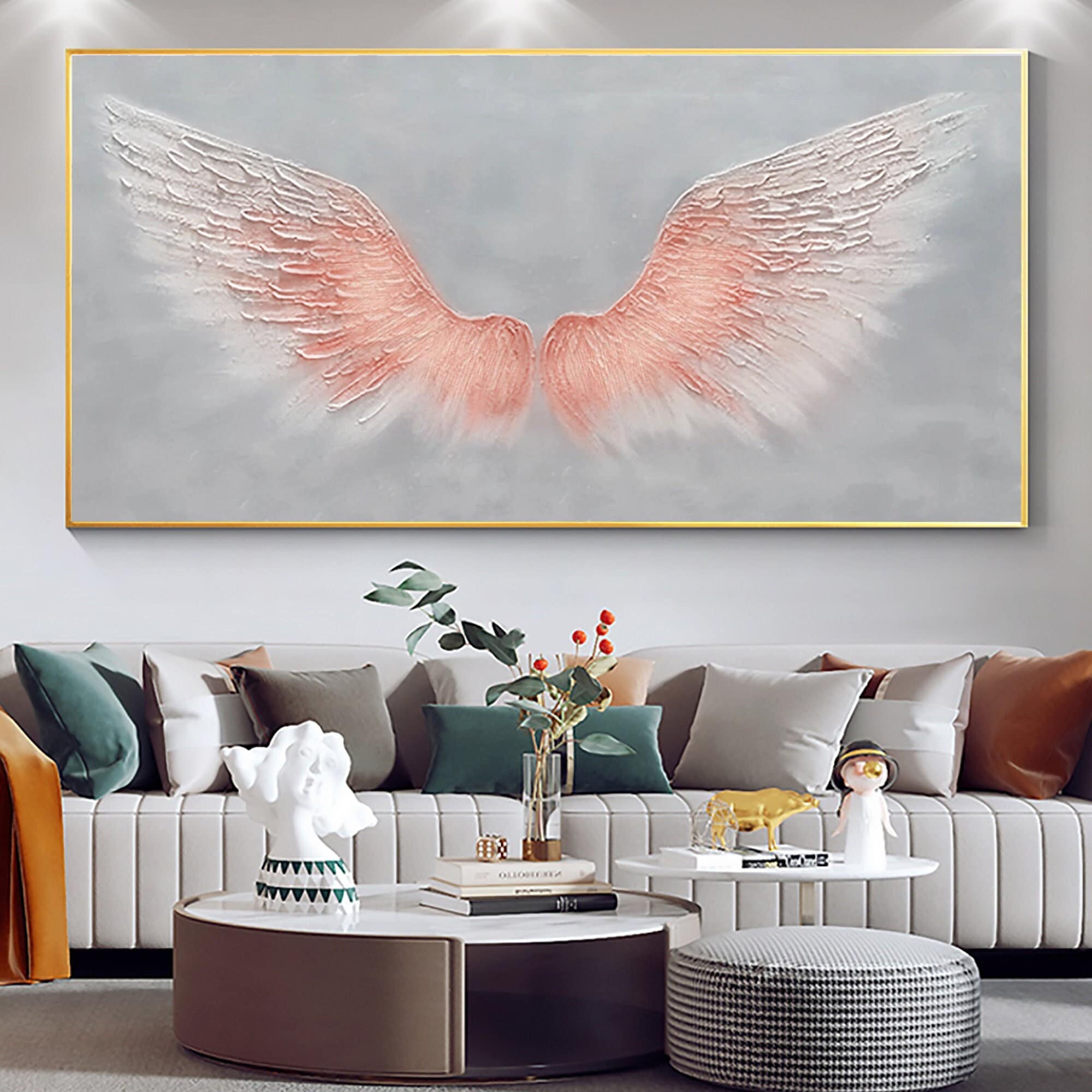 Pink Angel Wing