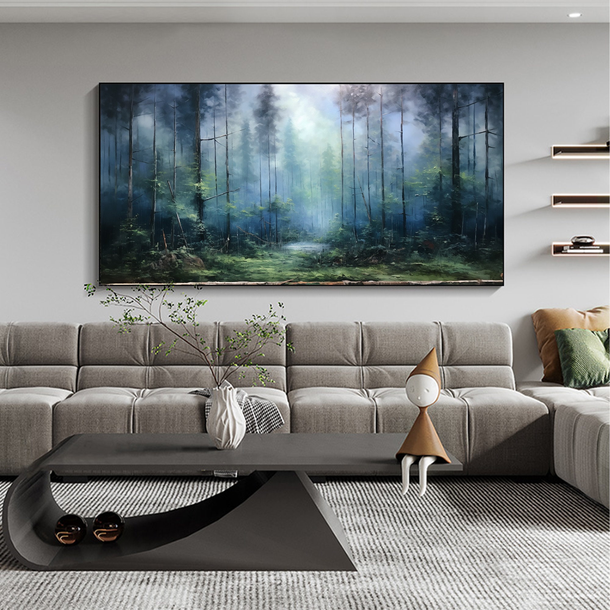 Abstract Forest Art