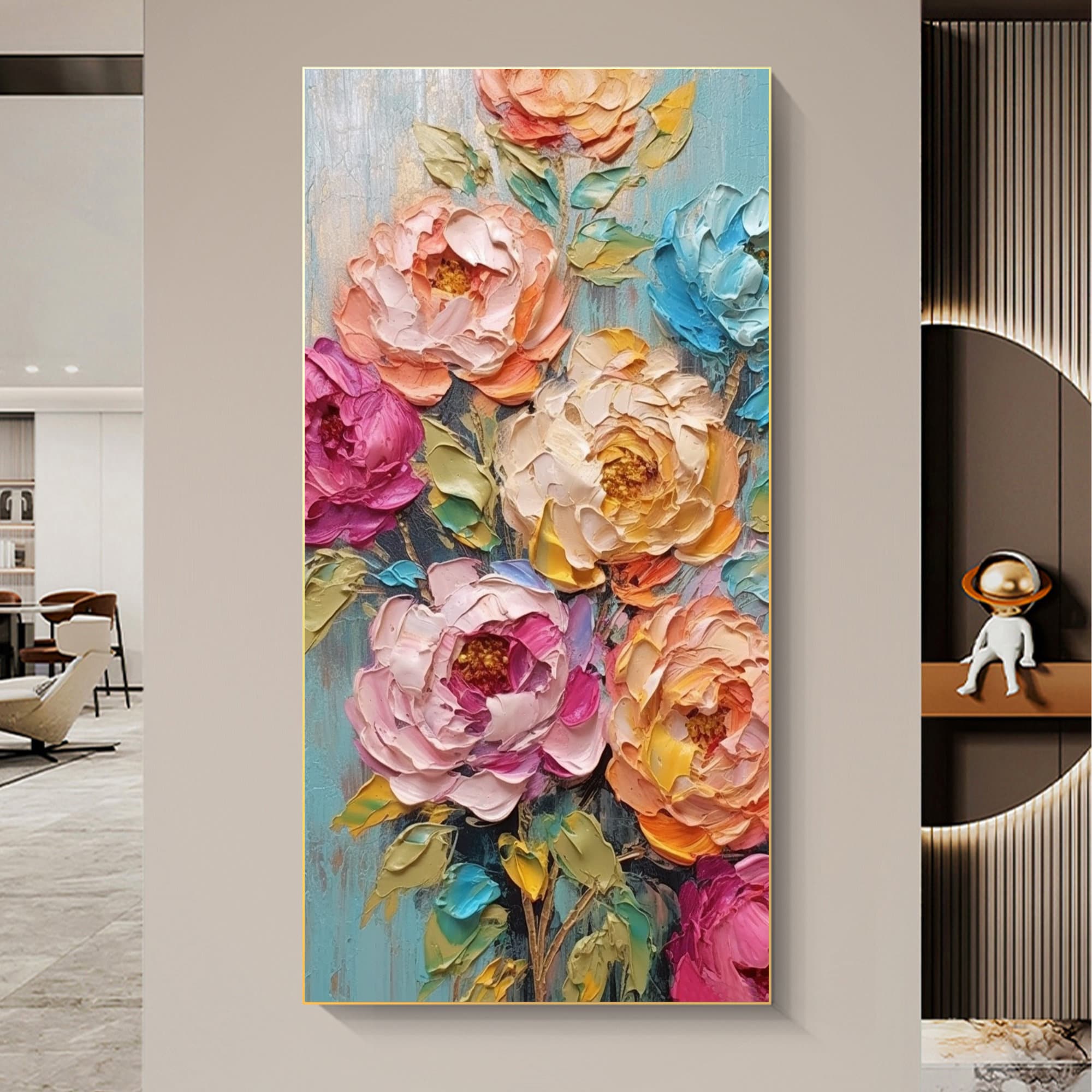 Colorful Floral Art