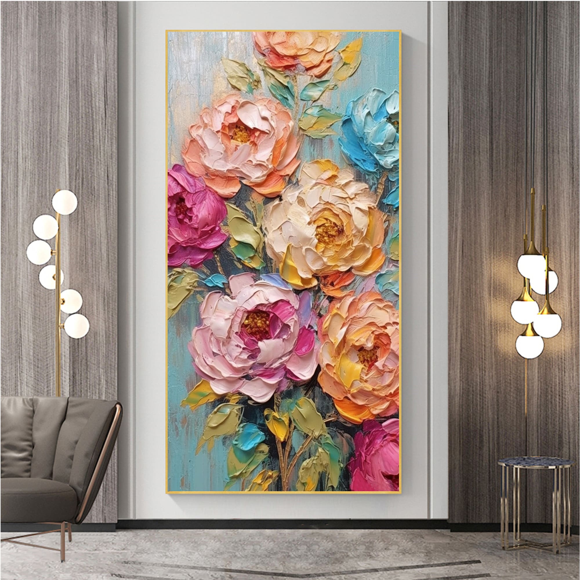 Colorful Floral Art