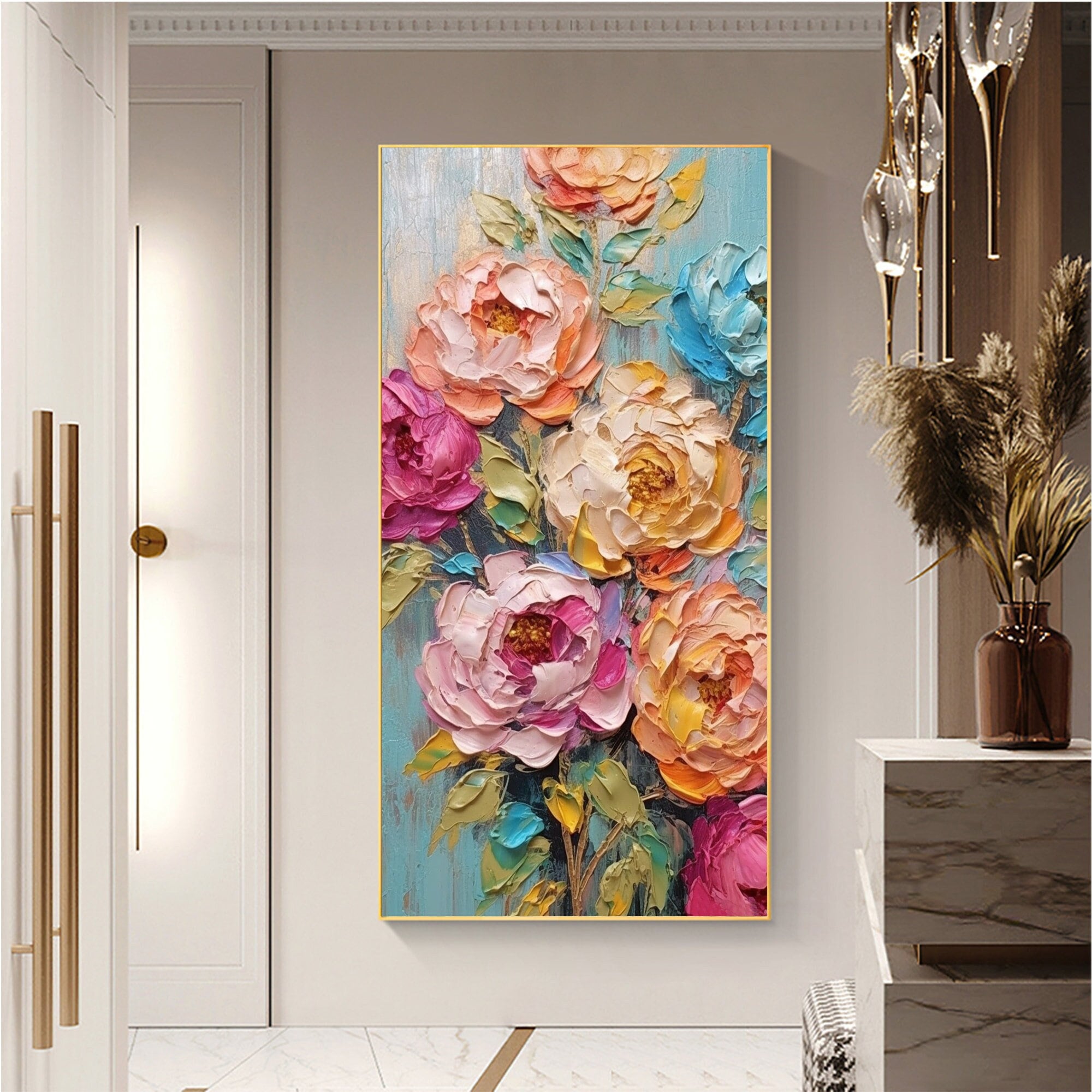 Colorful Floral Art