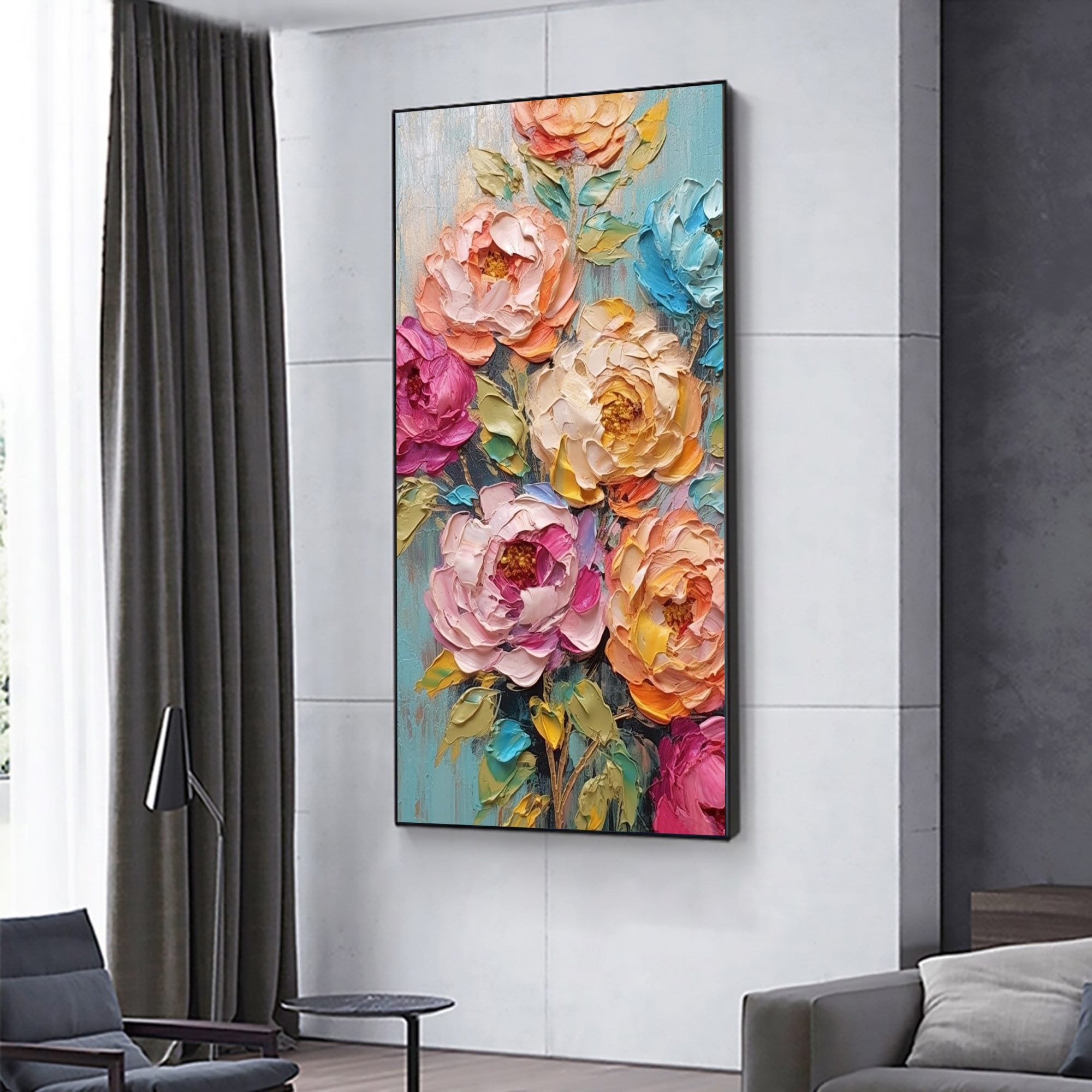 Colorful Floral Art