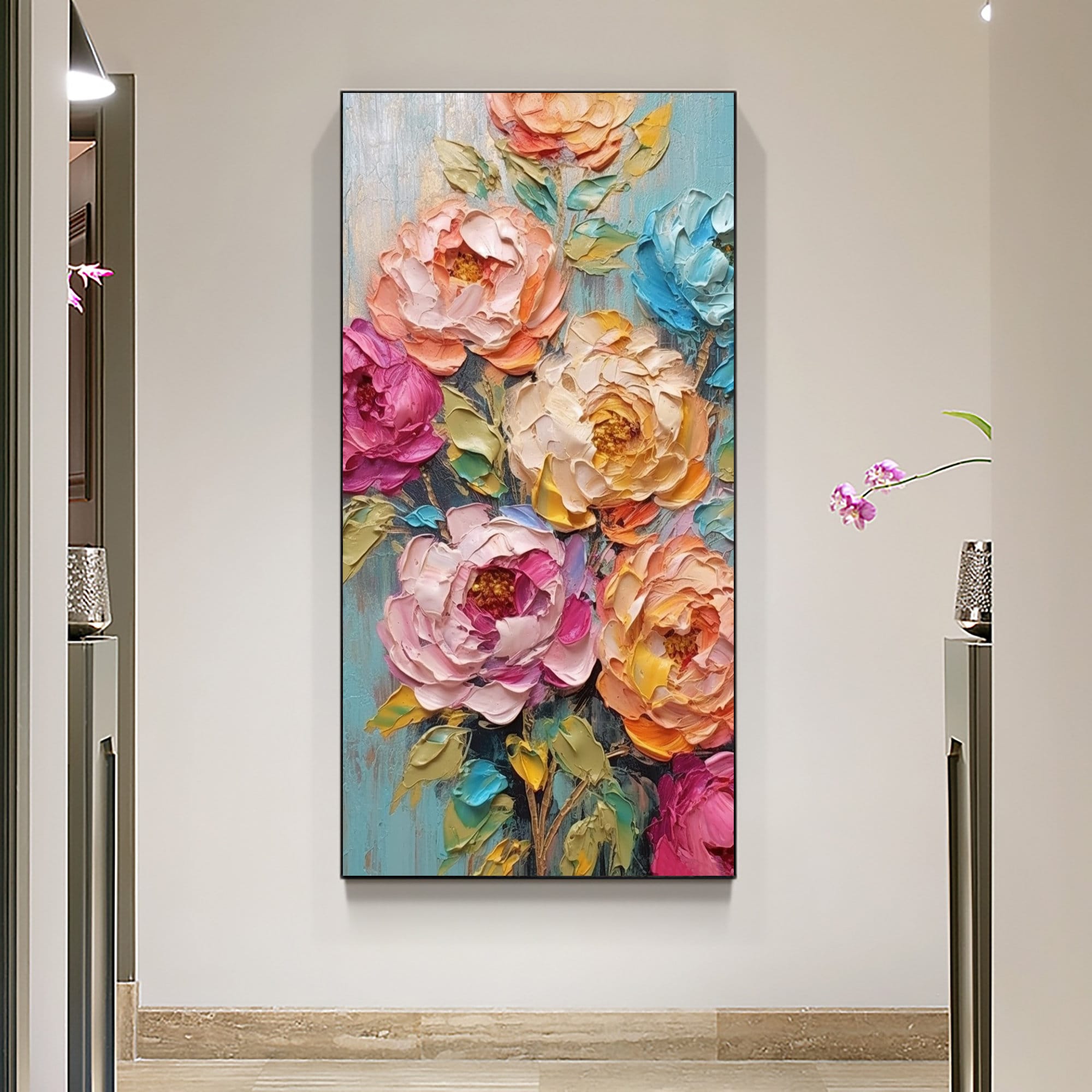 Colorful Floral Art