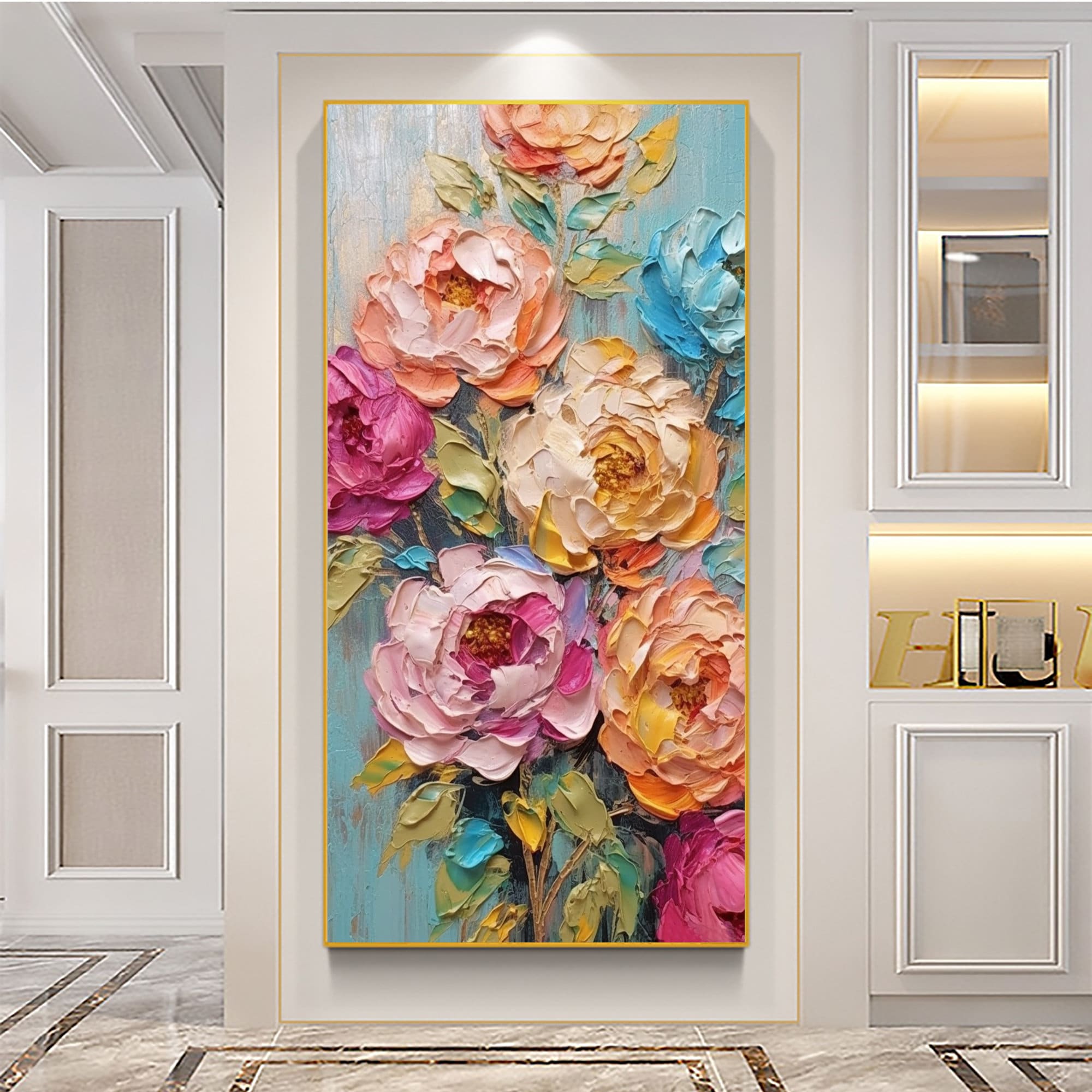 Colorful Floral Art