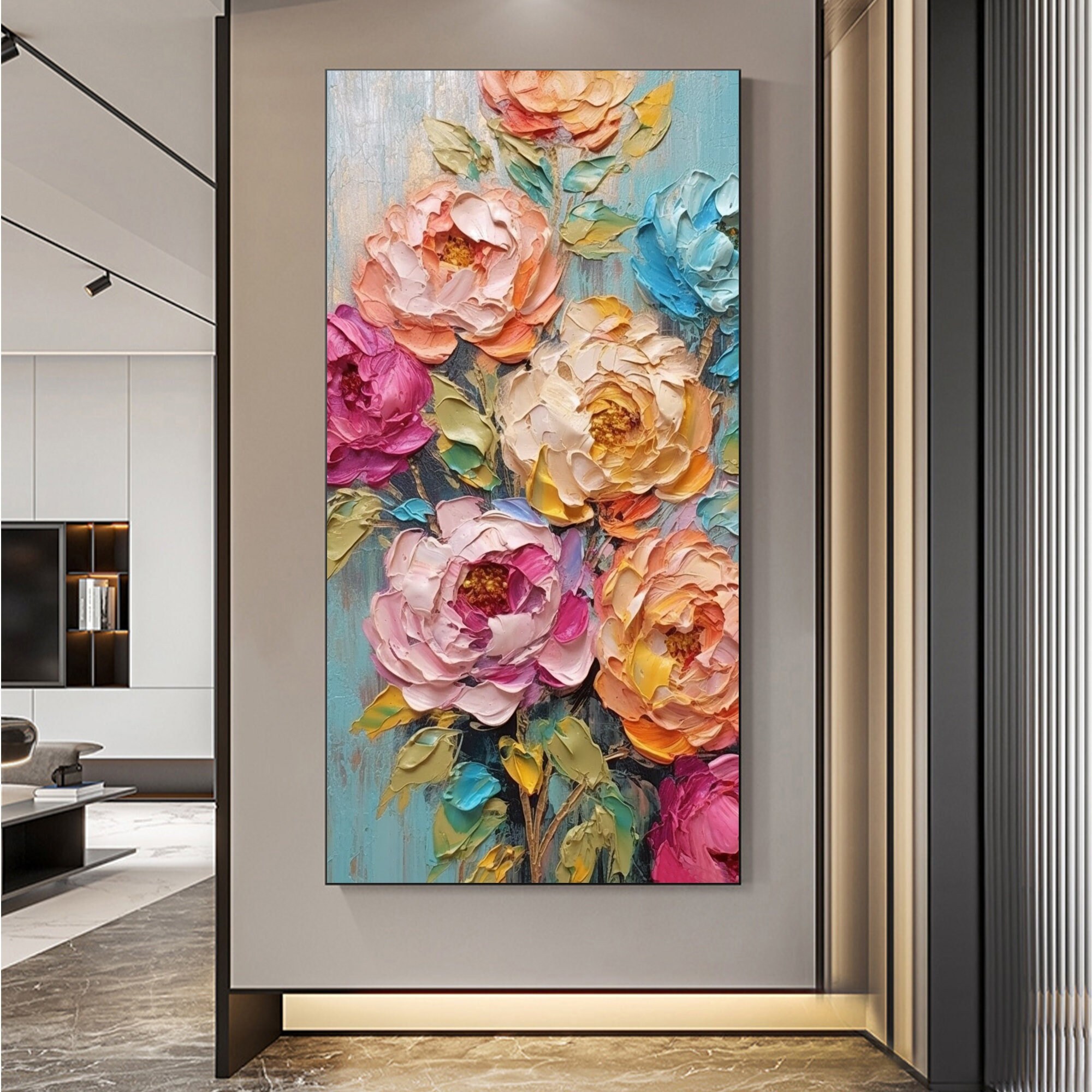 Colorful Floral Art