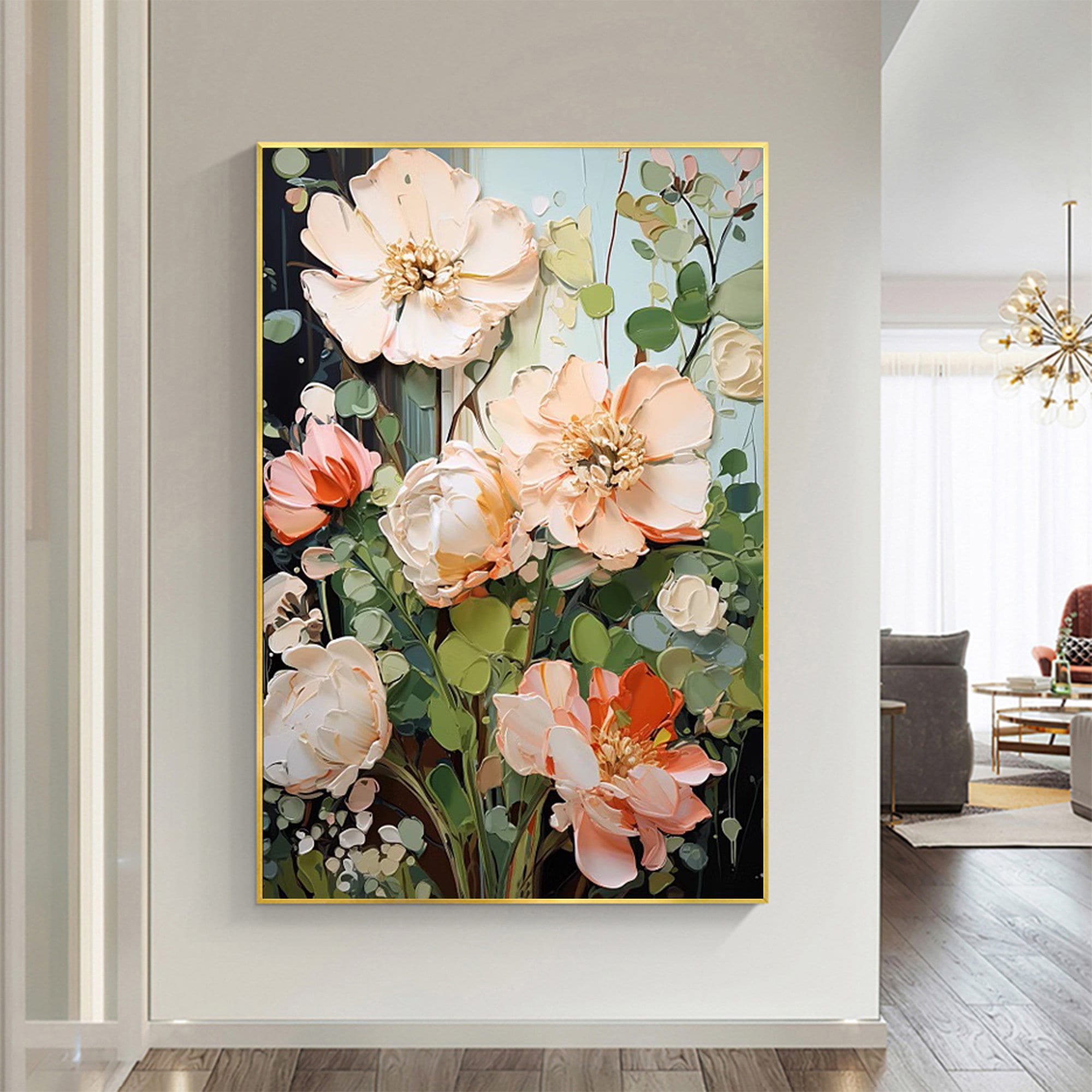 Flower Painting  #GW023