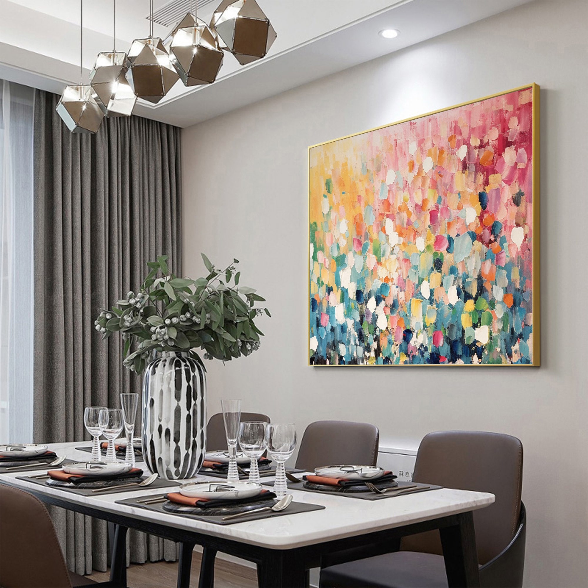 Abstract Colorful Texture