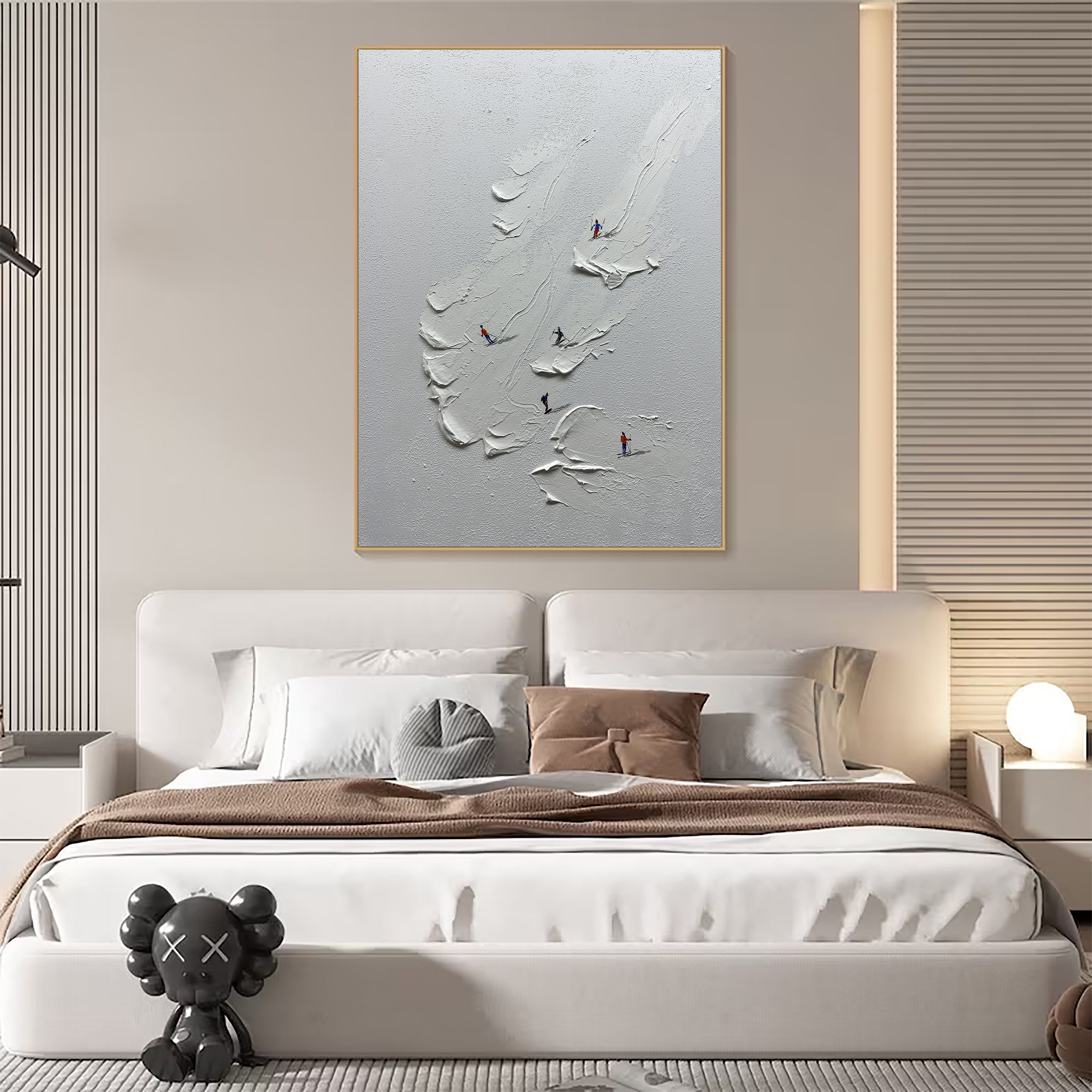 Skiing Painting #GW006