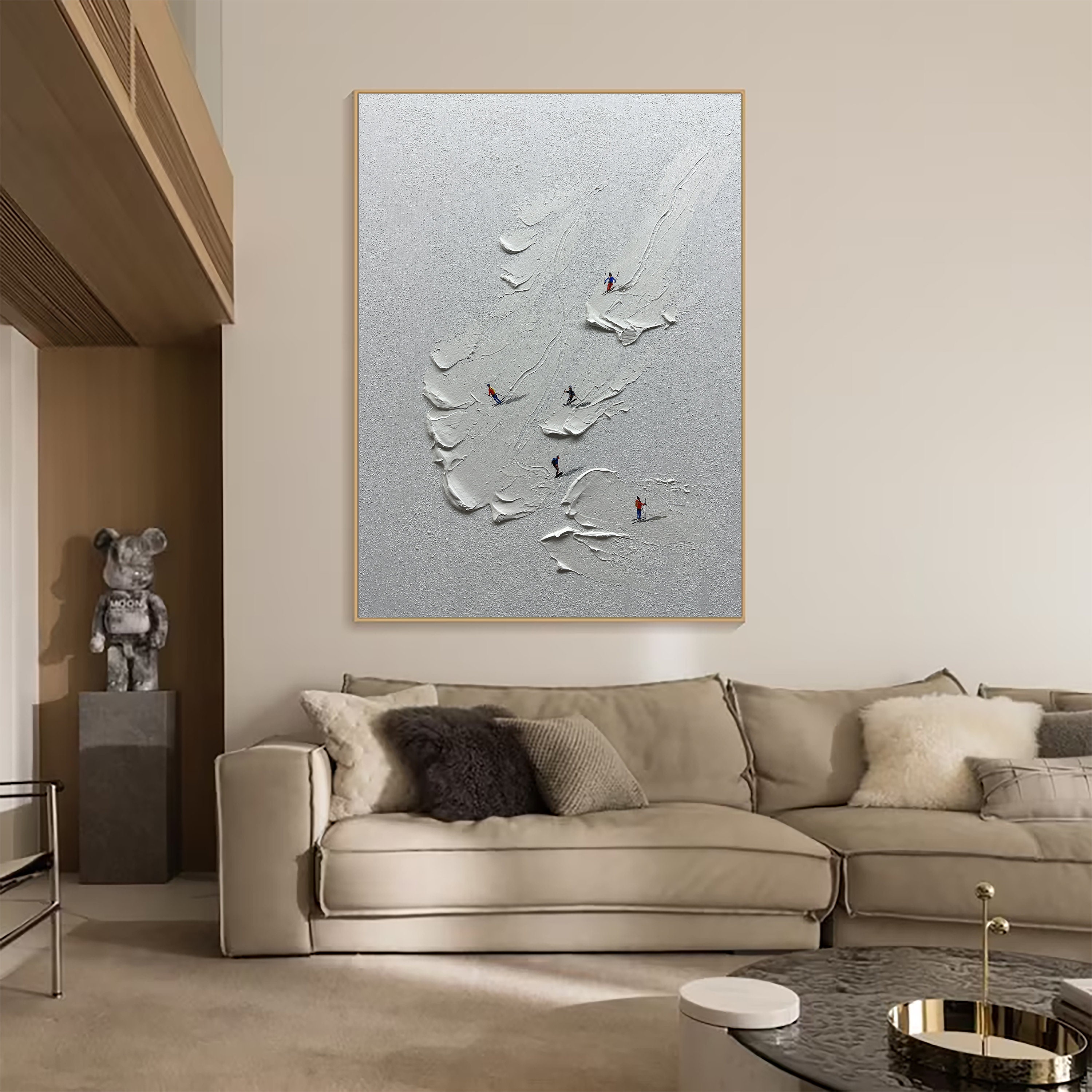 Skiing Painting #GW006