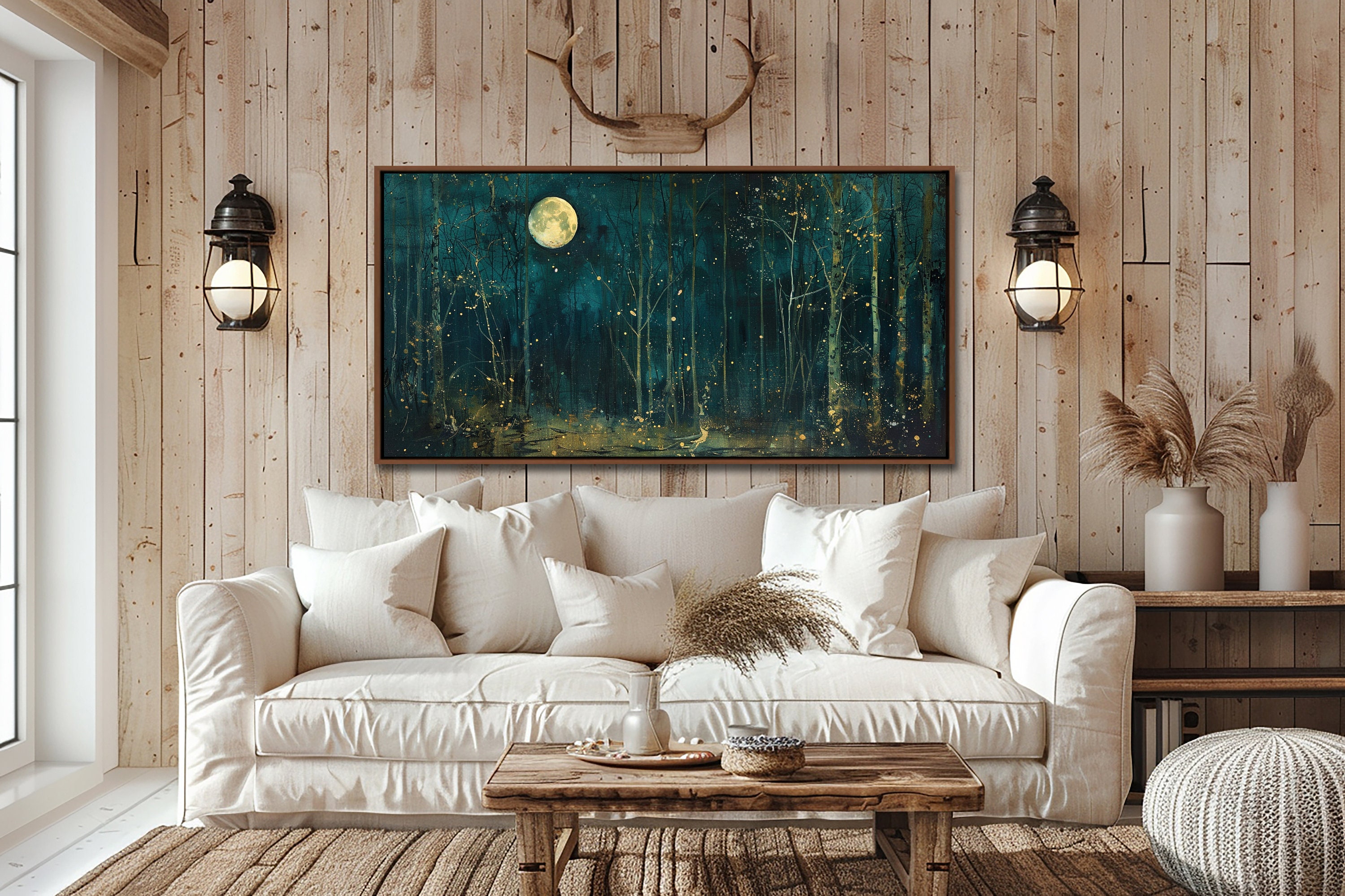 Moon & Stars Dark Forest