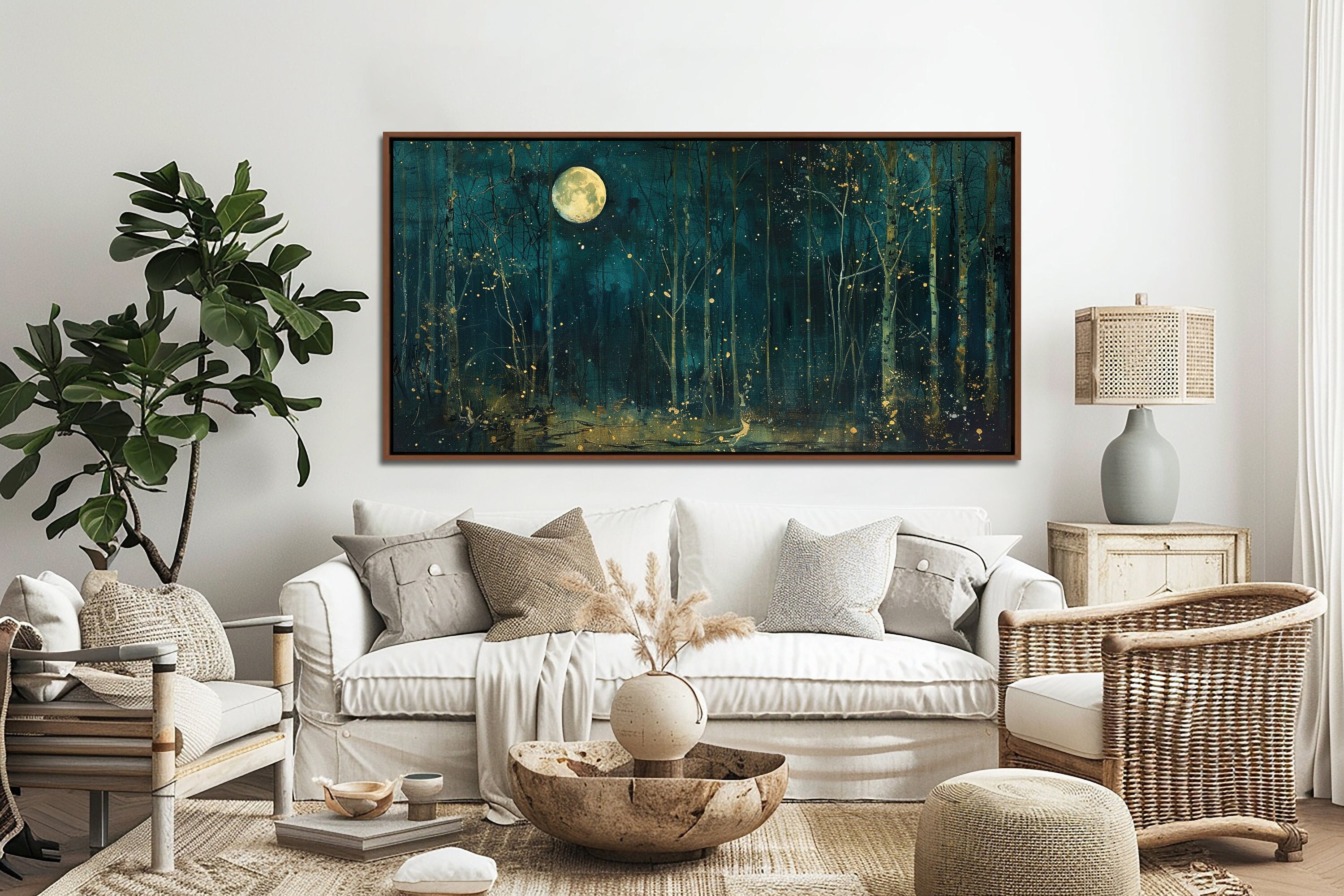 Moon & Stars Dark Forest