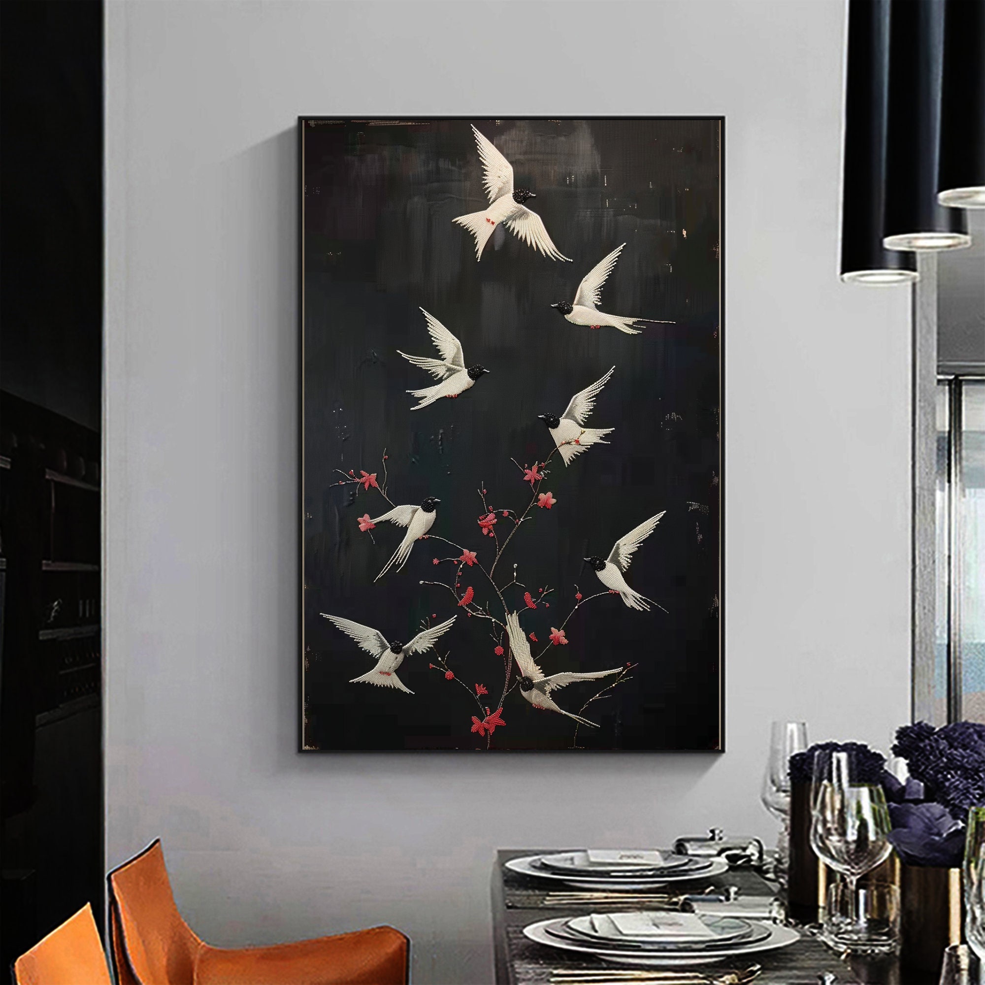 Flying Bird Painting