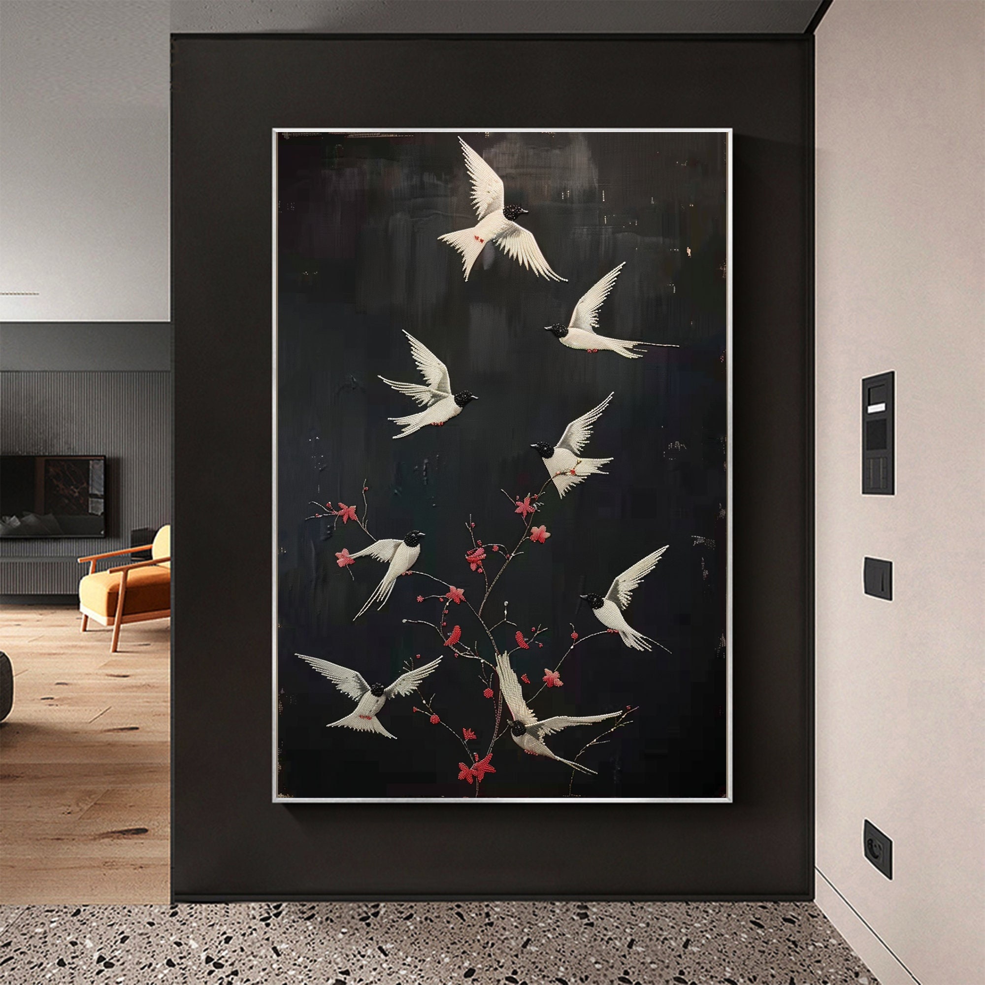 Flying Bird Painting