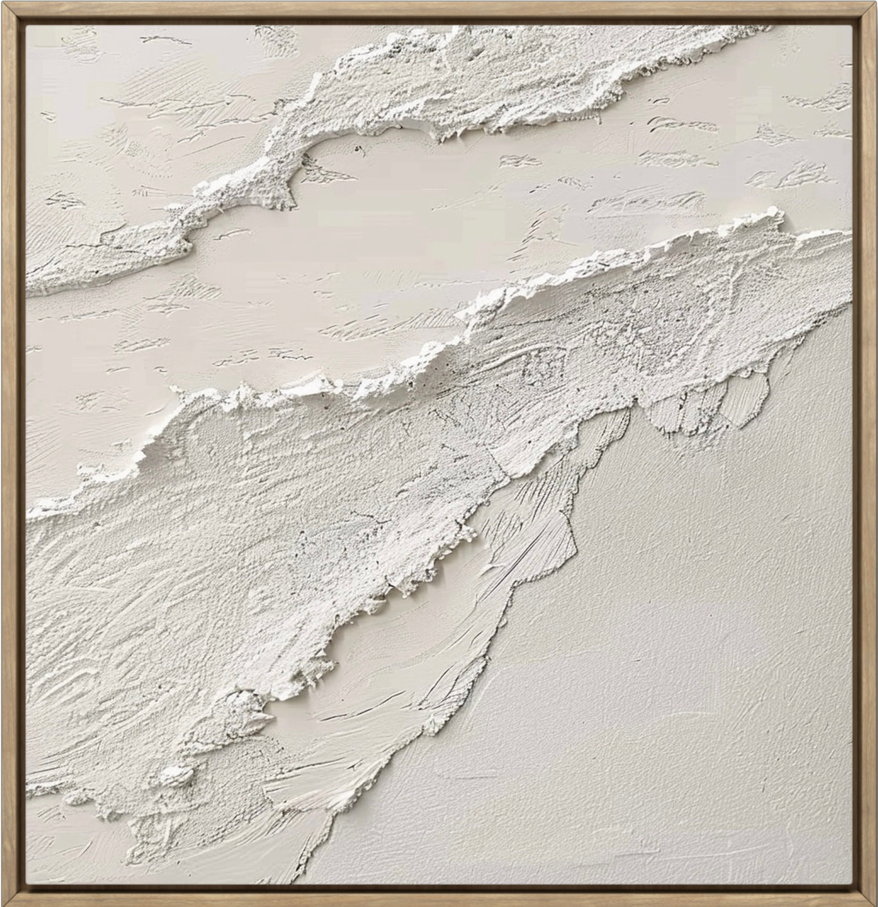 Abstract White Neutral