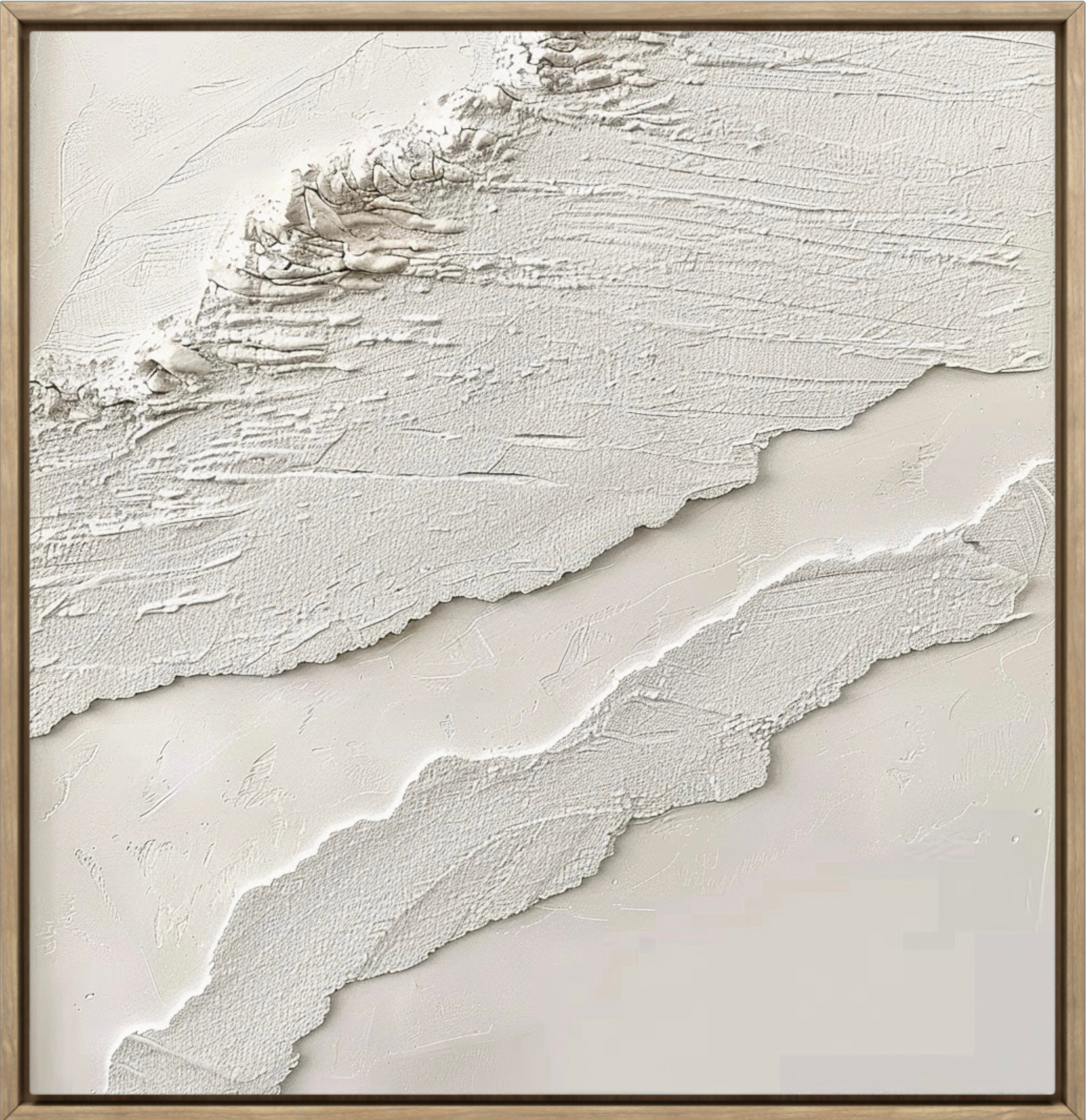 Abstract White Neutral