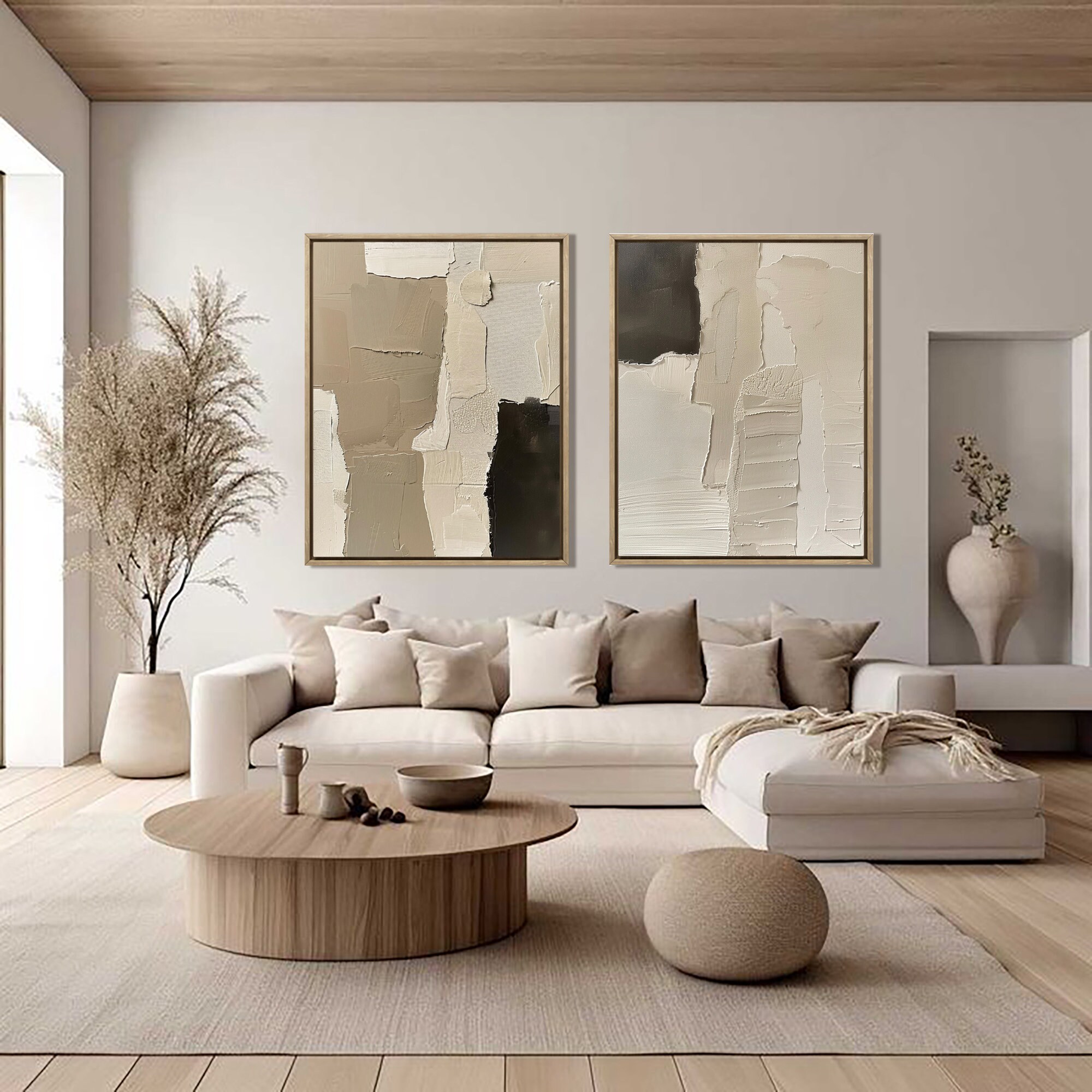 Set of 2 Mid Century