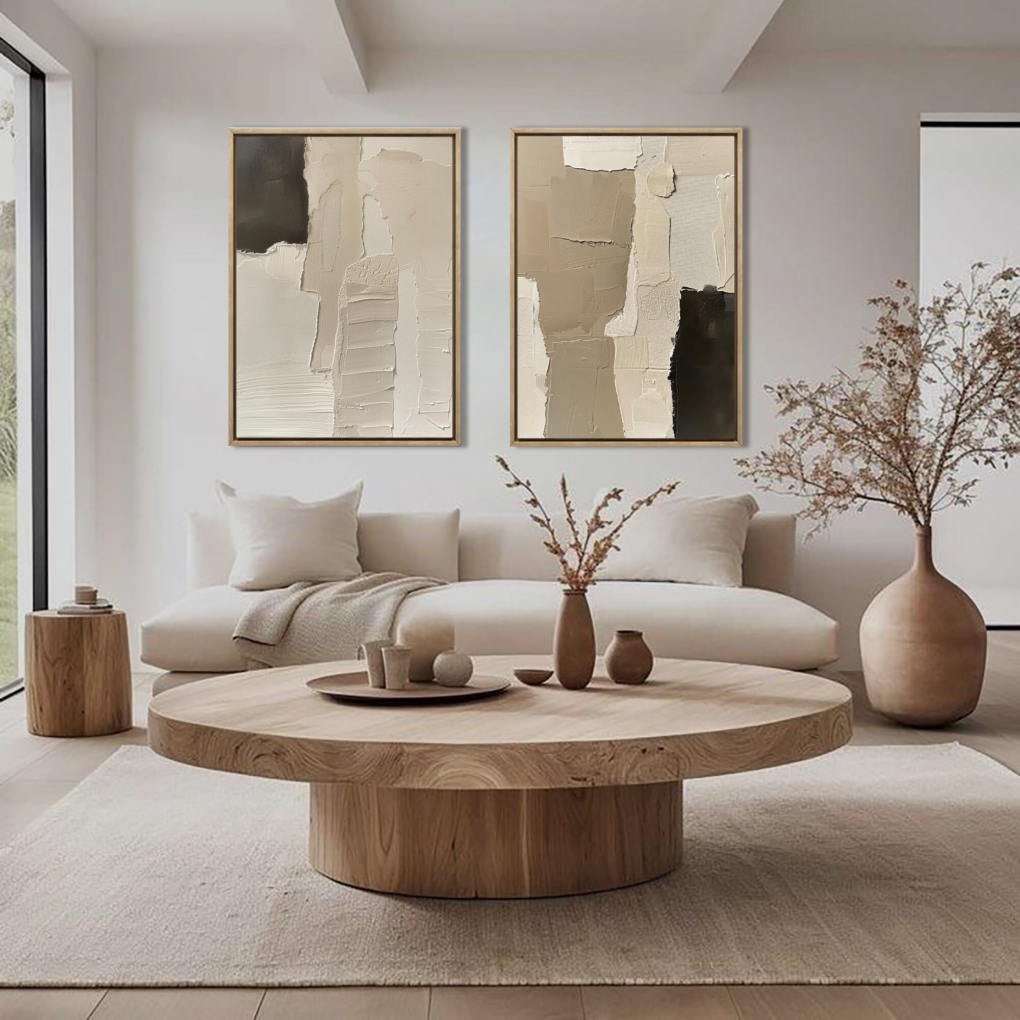 Set of 2 Mid Century