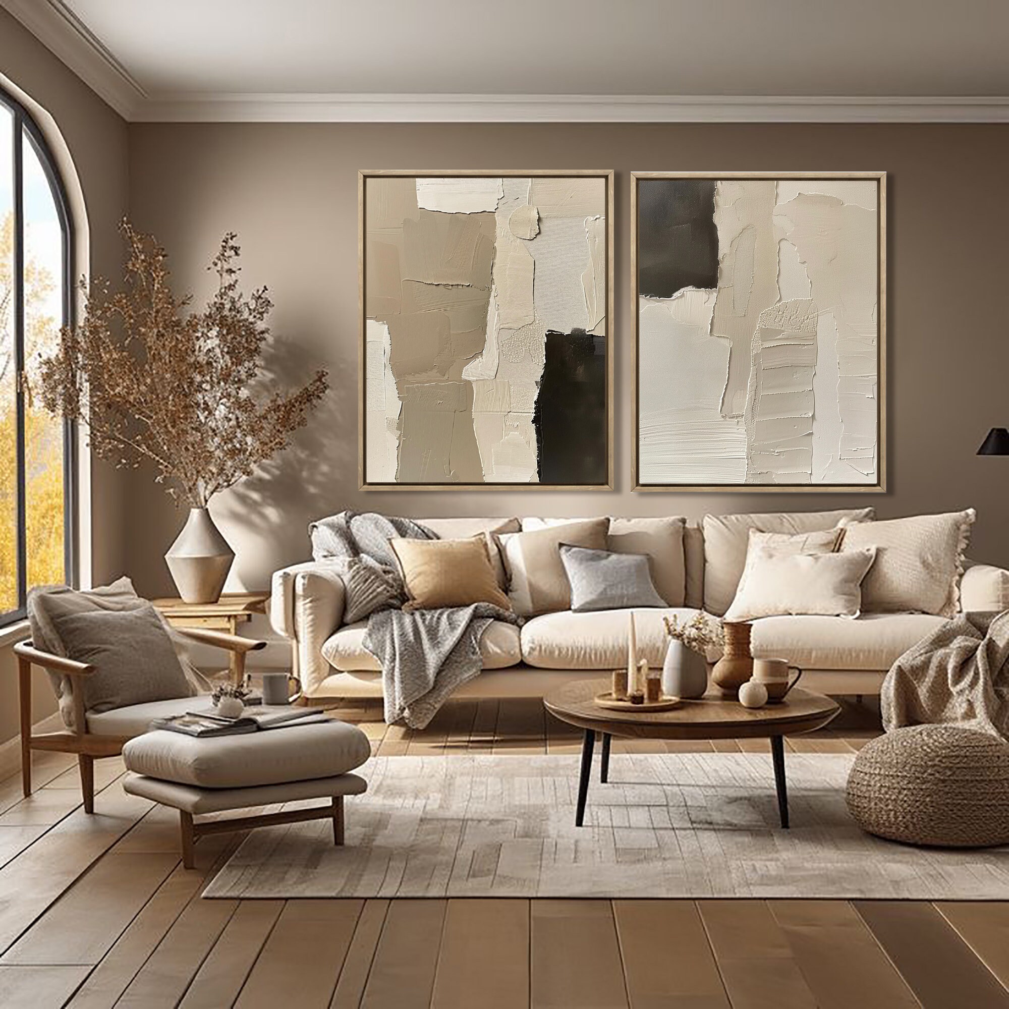 Set of 2 Mid Century