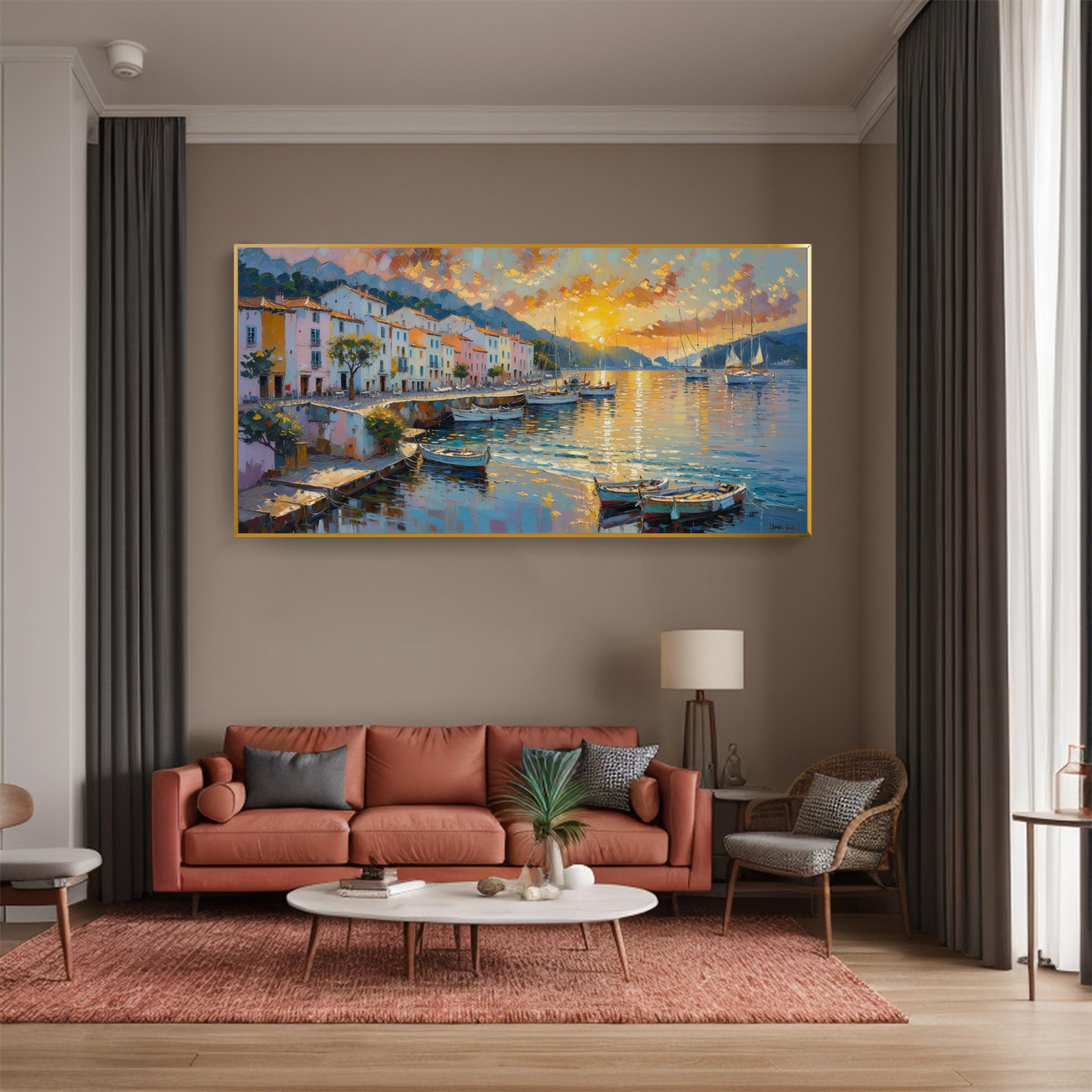 Mediterranean Village Landscape