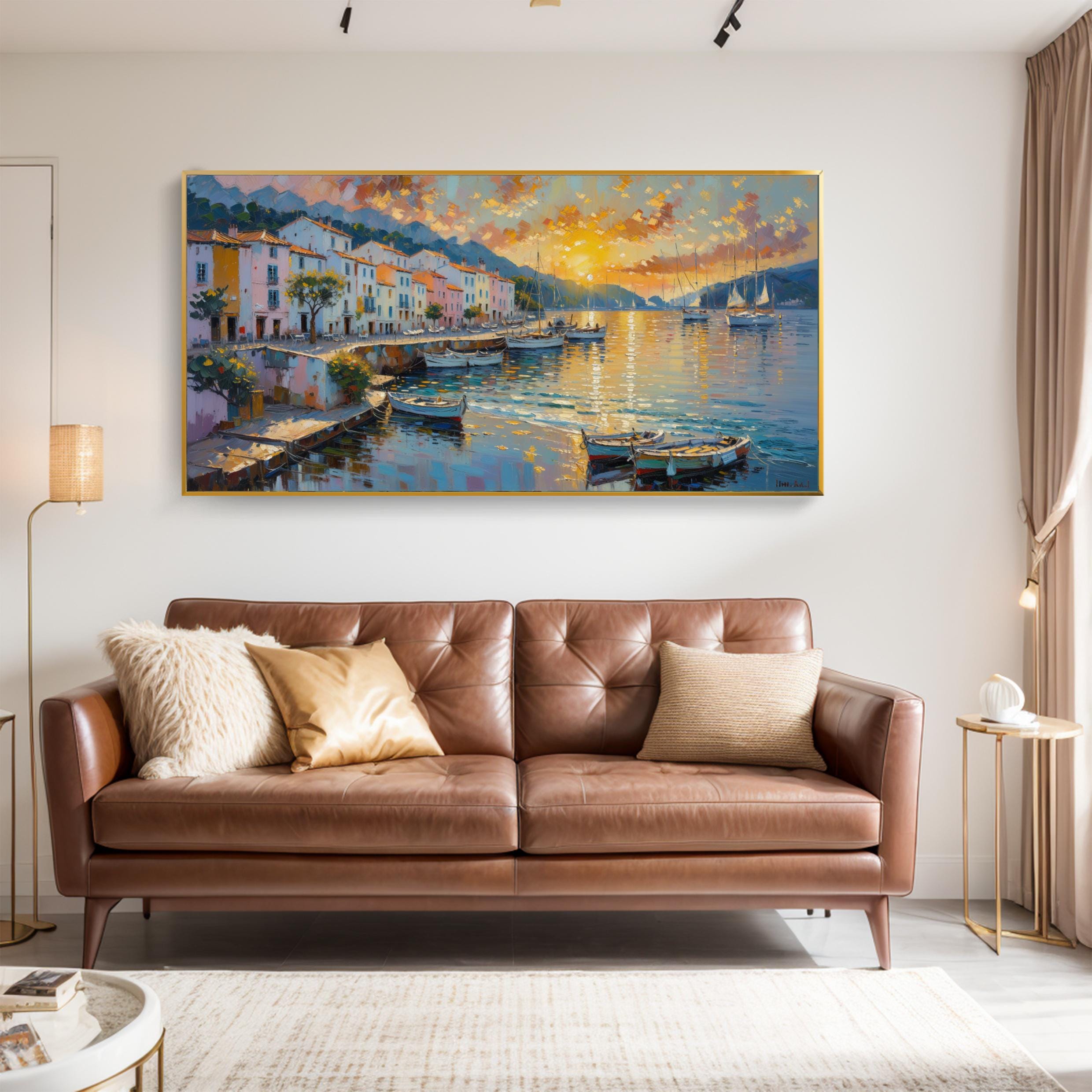 Mediterranean Village Landscape