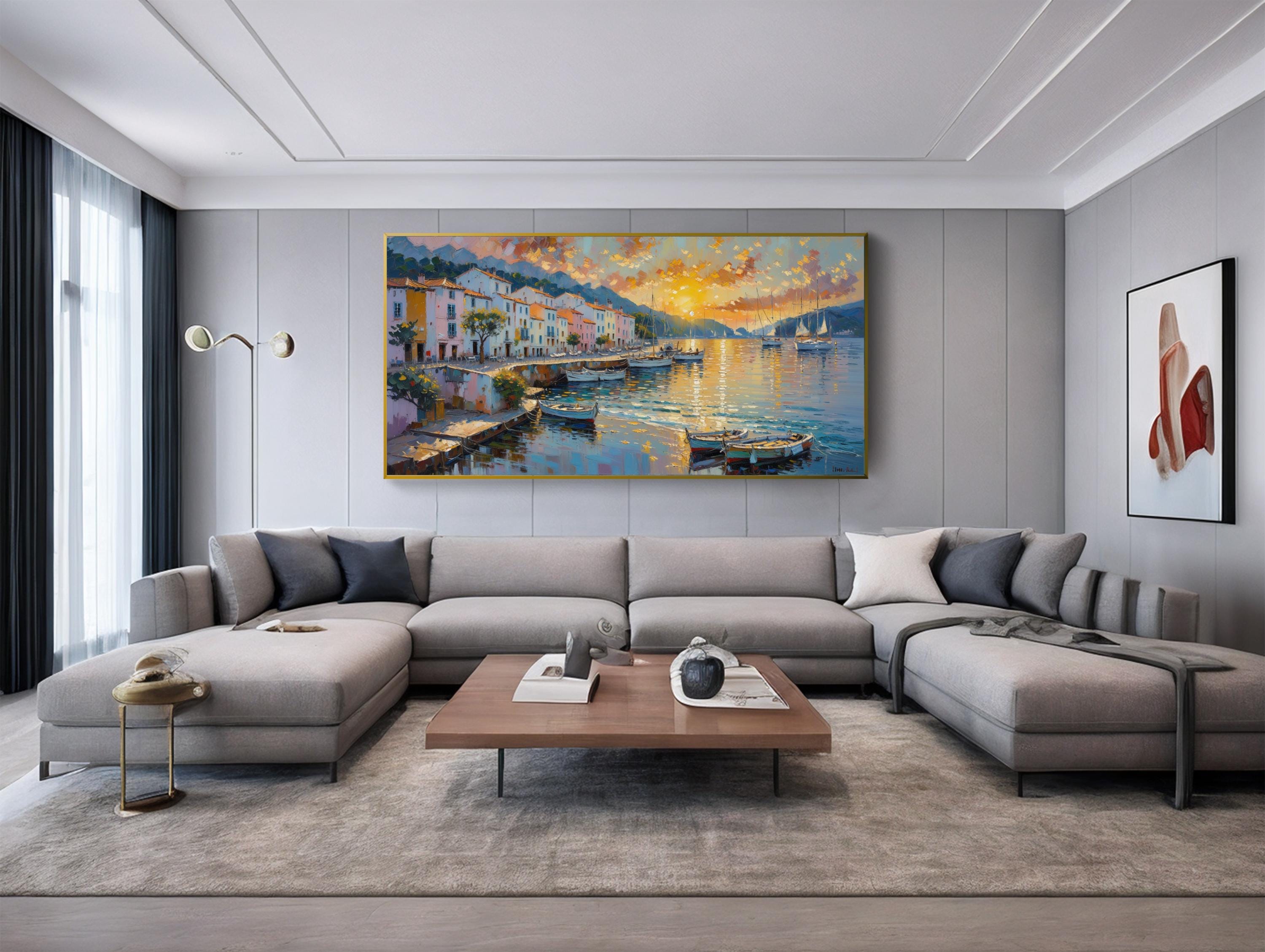 Mediterranean Village Landscape