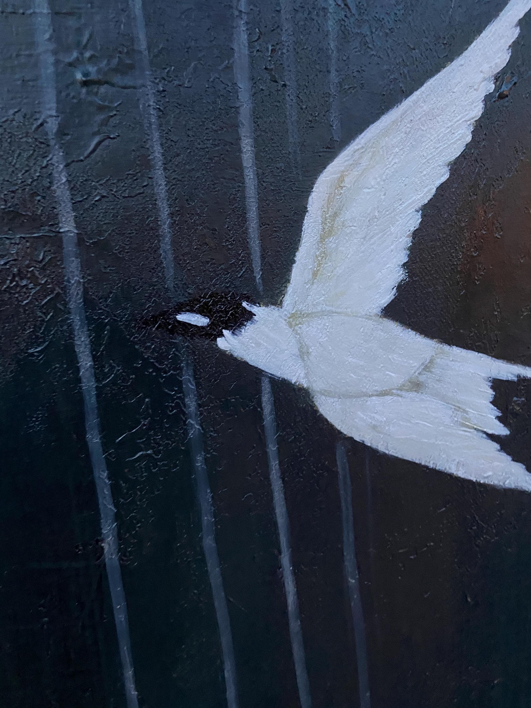 Flying Swallow Painting