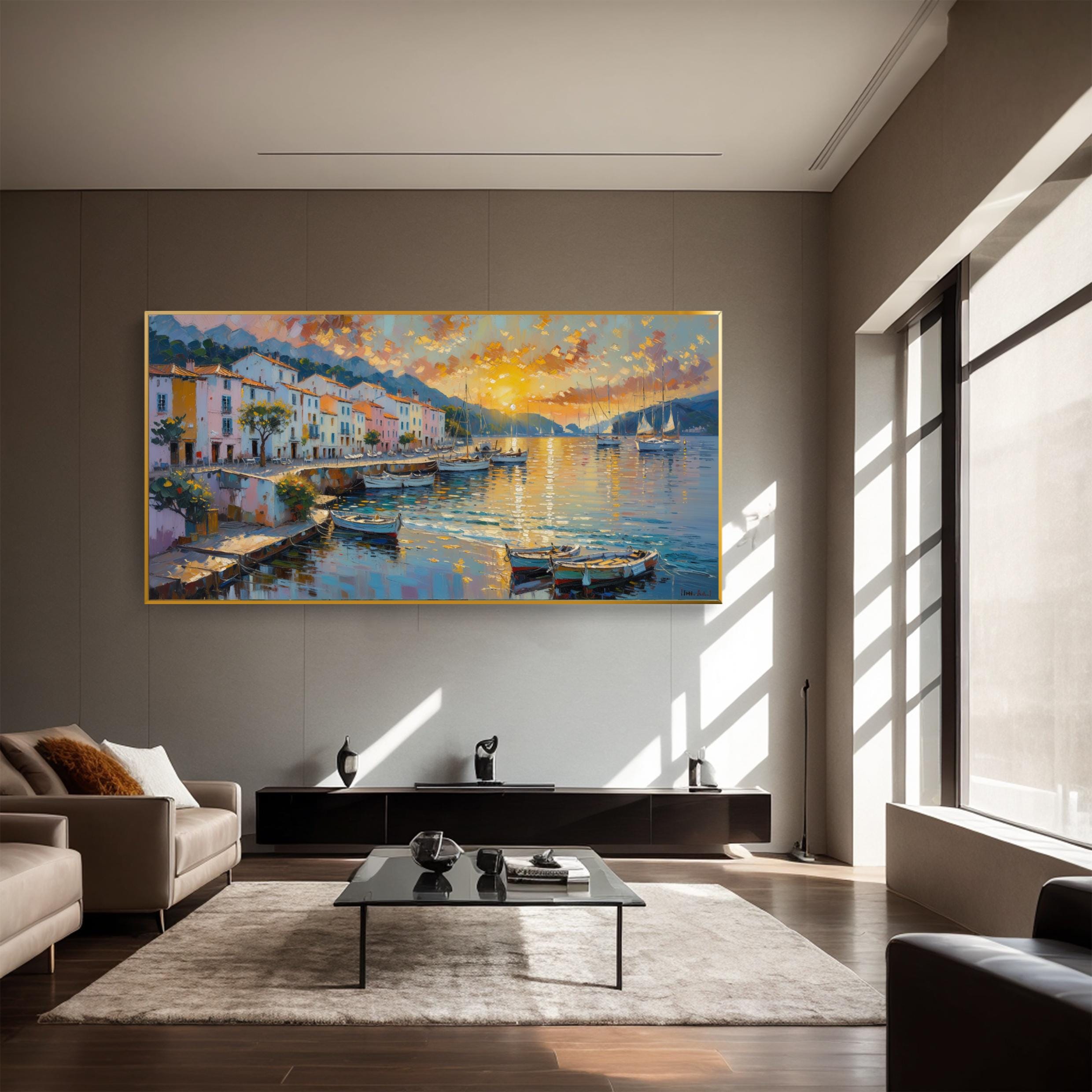 Mediterranean Village Landscape