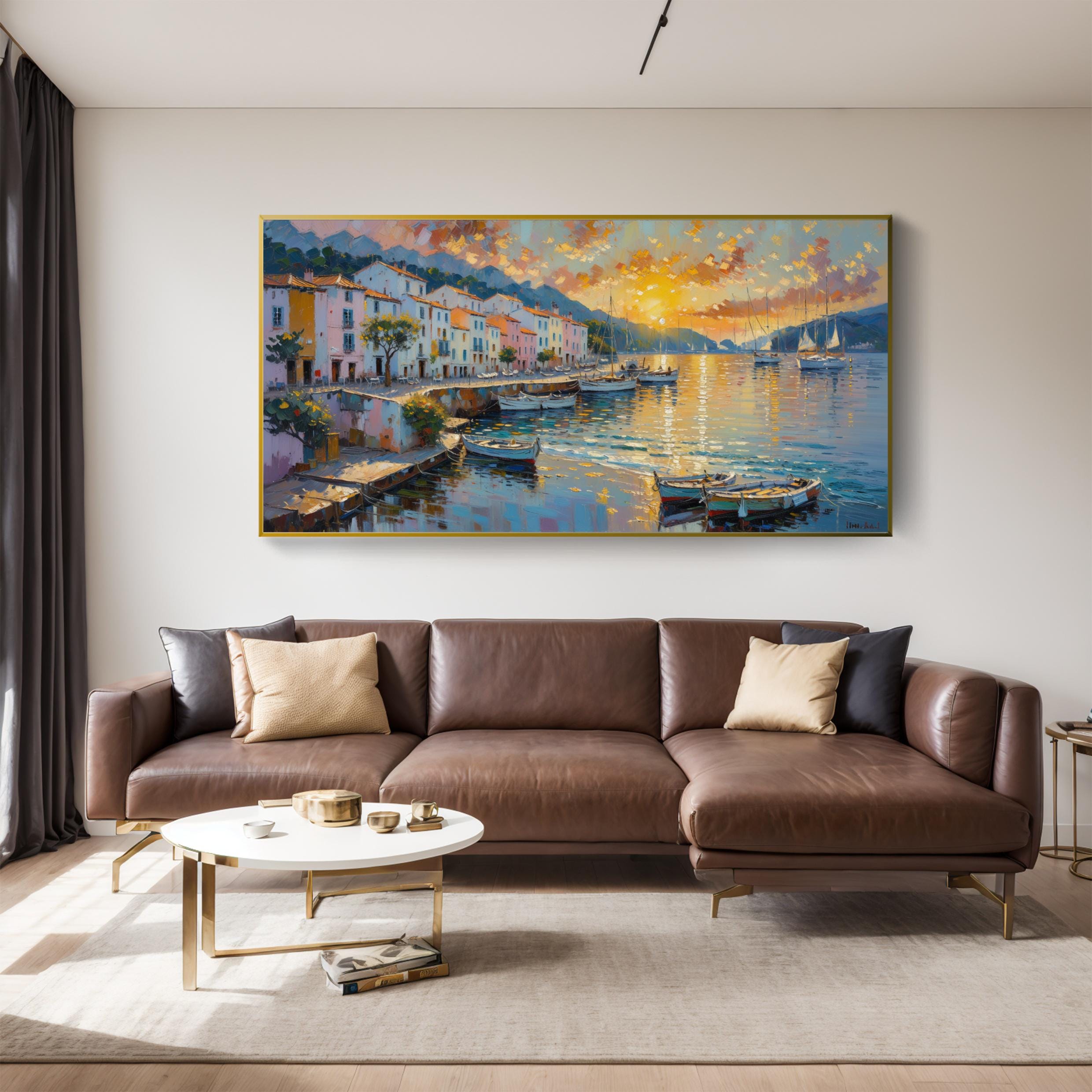 Mediterranean Village Landscape