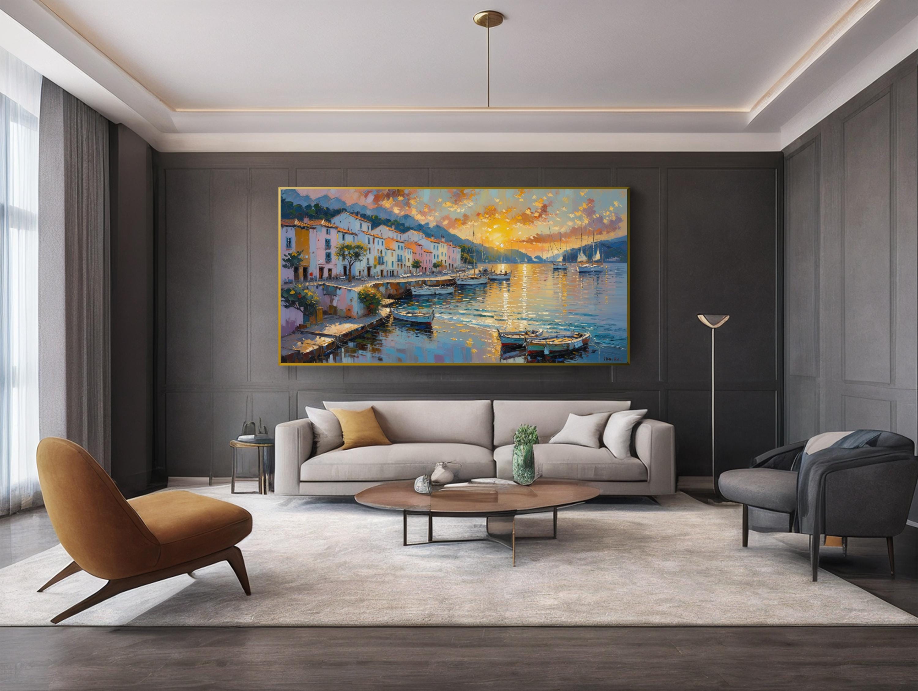 Mediterranean Village Landscape