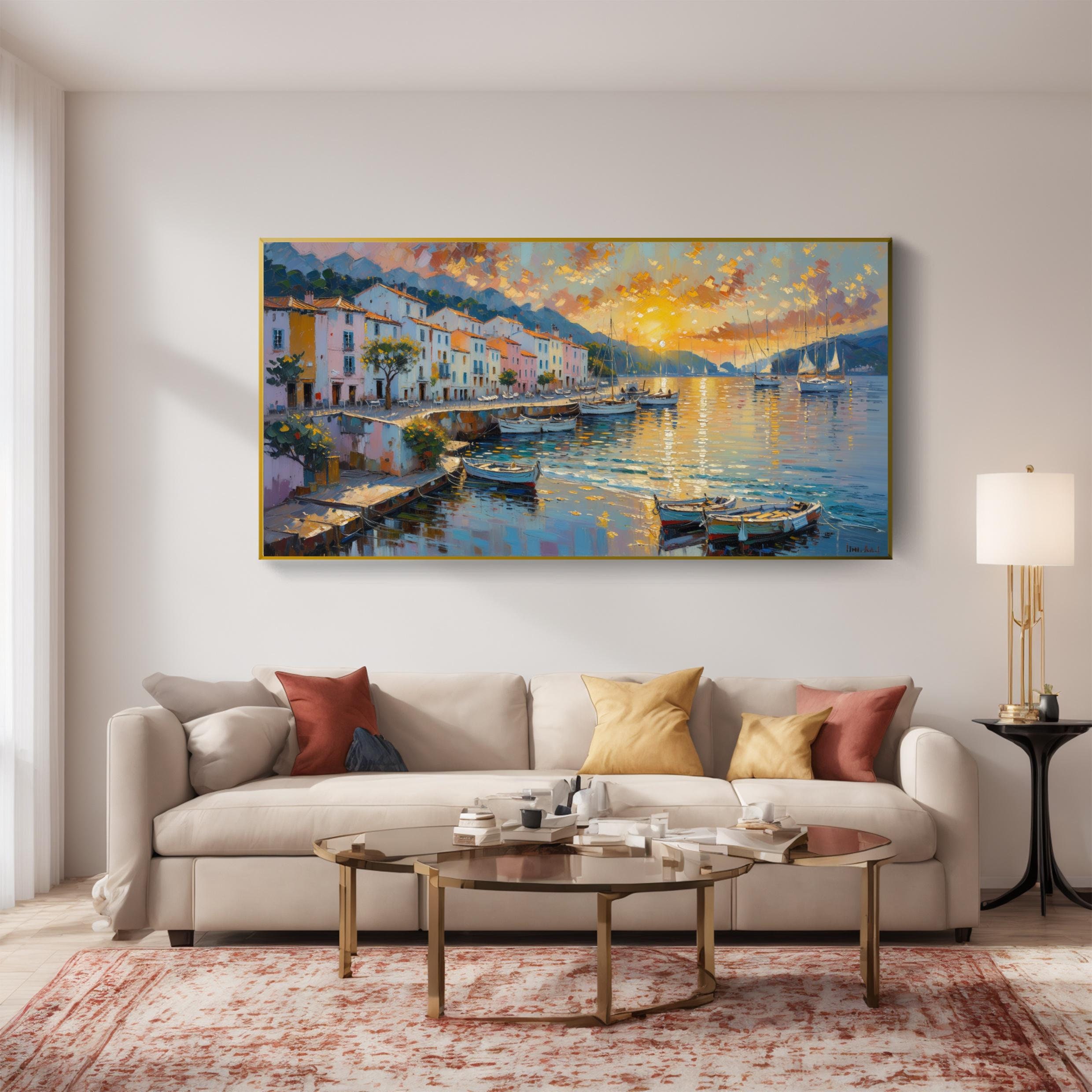 Mediterranean Village Landscape