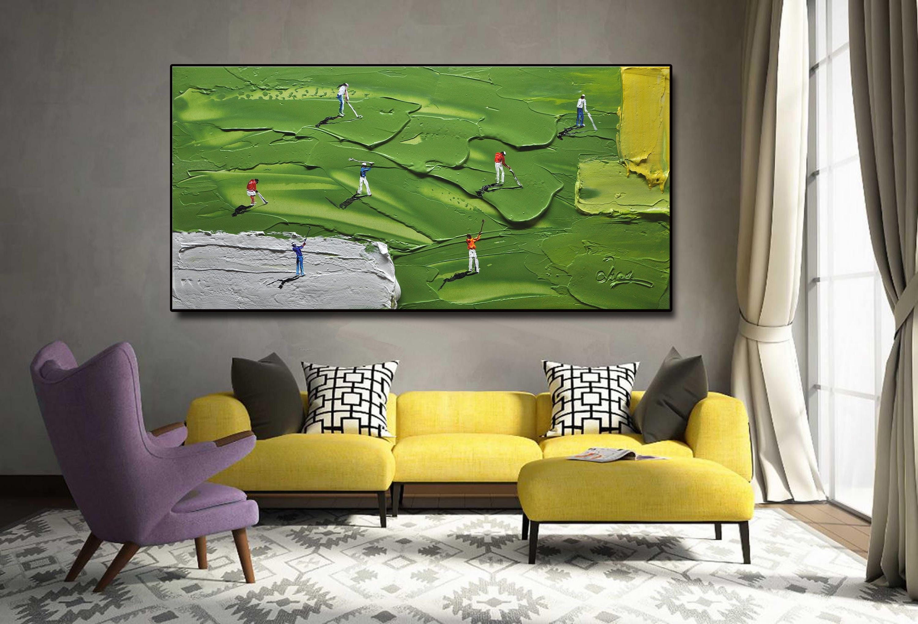Green Golf Art