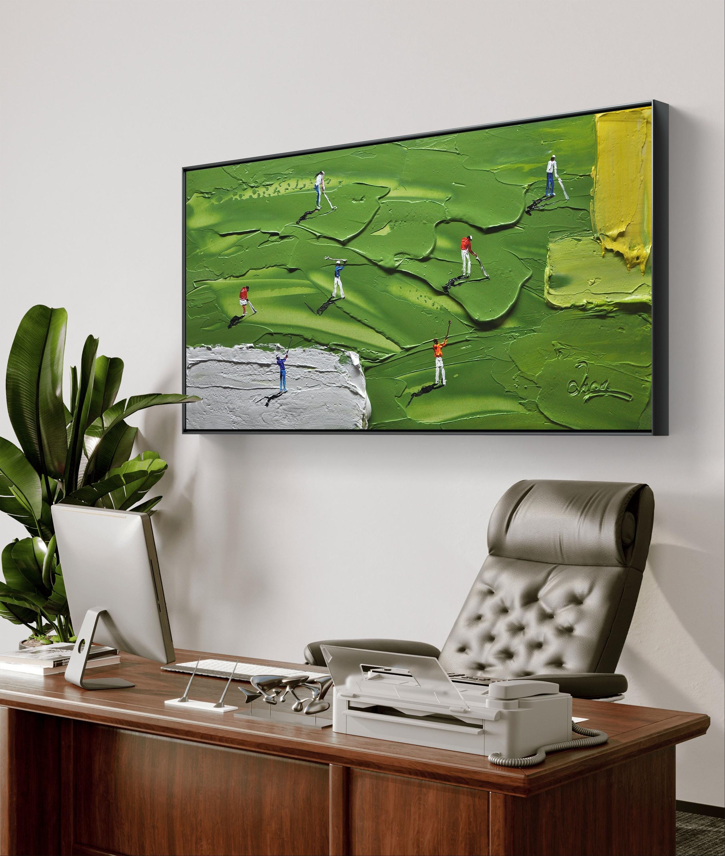 Green Golf Art