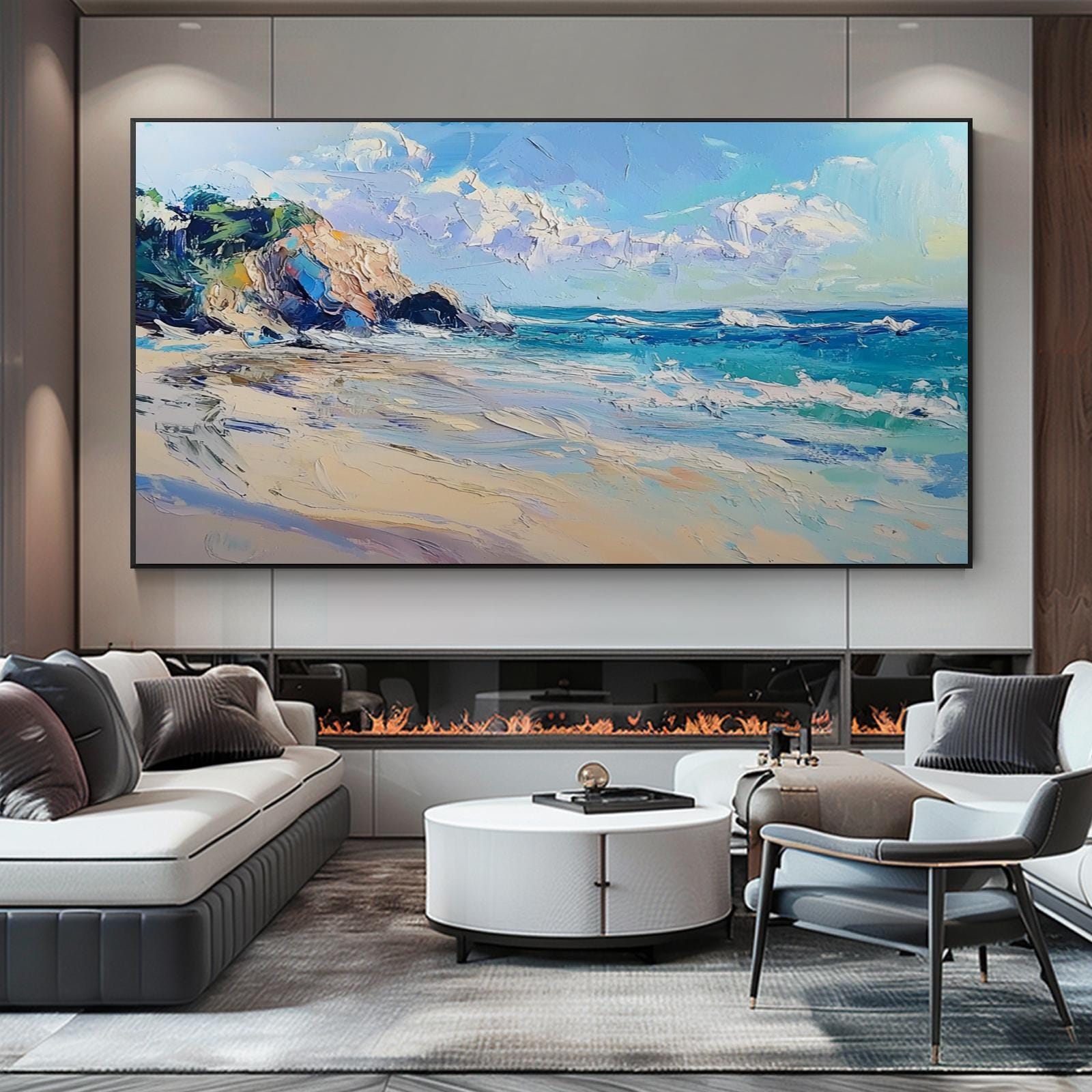 Clear Coastal Horizon