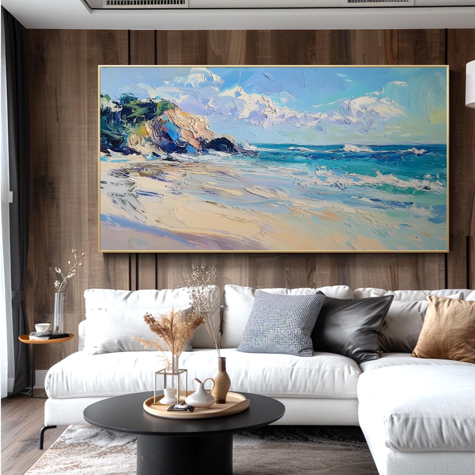 Clear Coastal Horizon