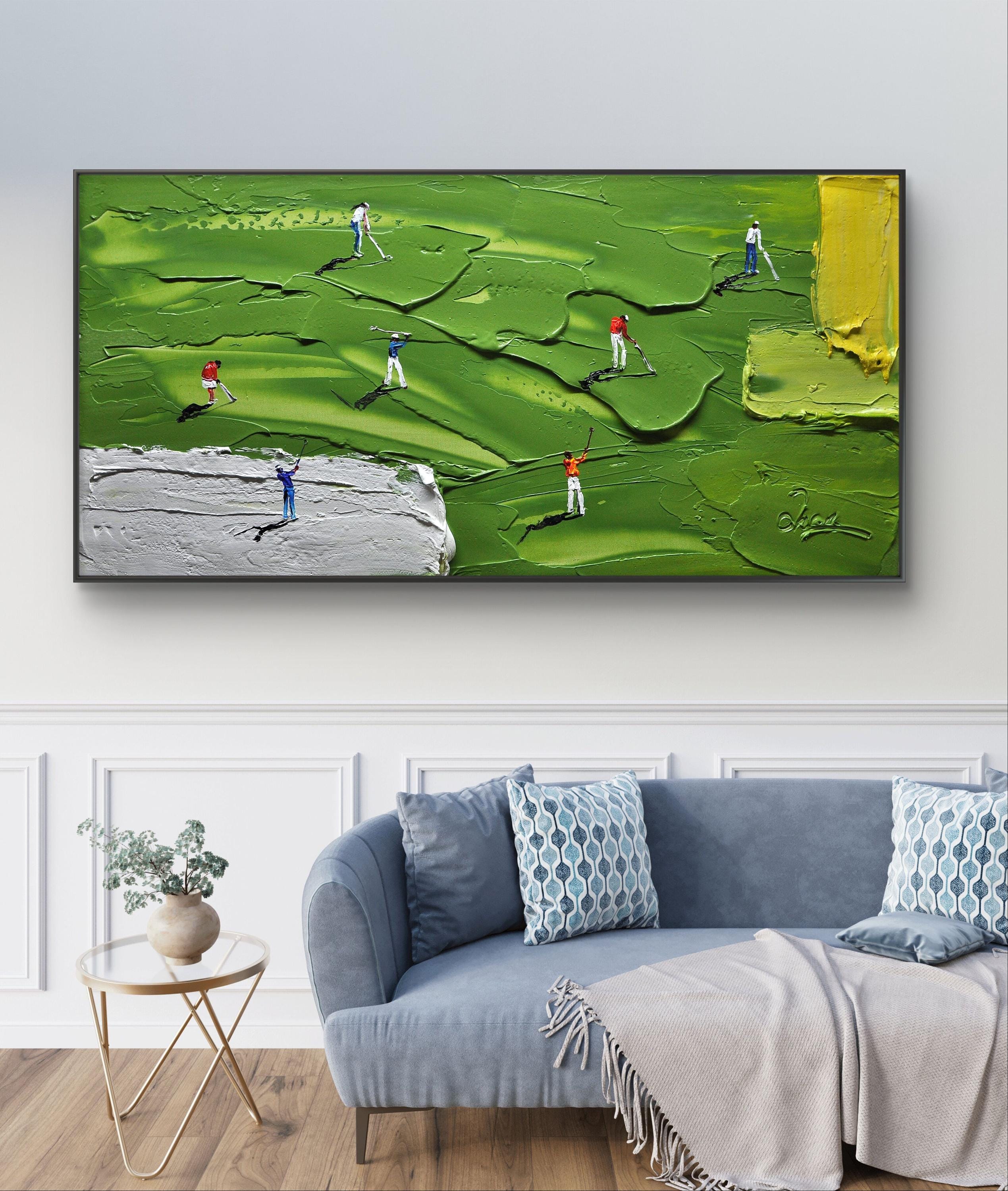 Green Golf Art
