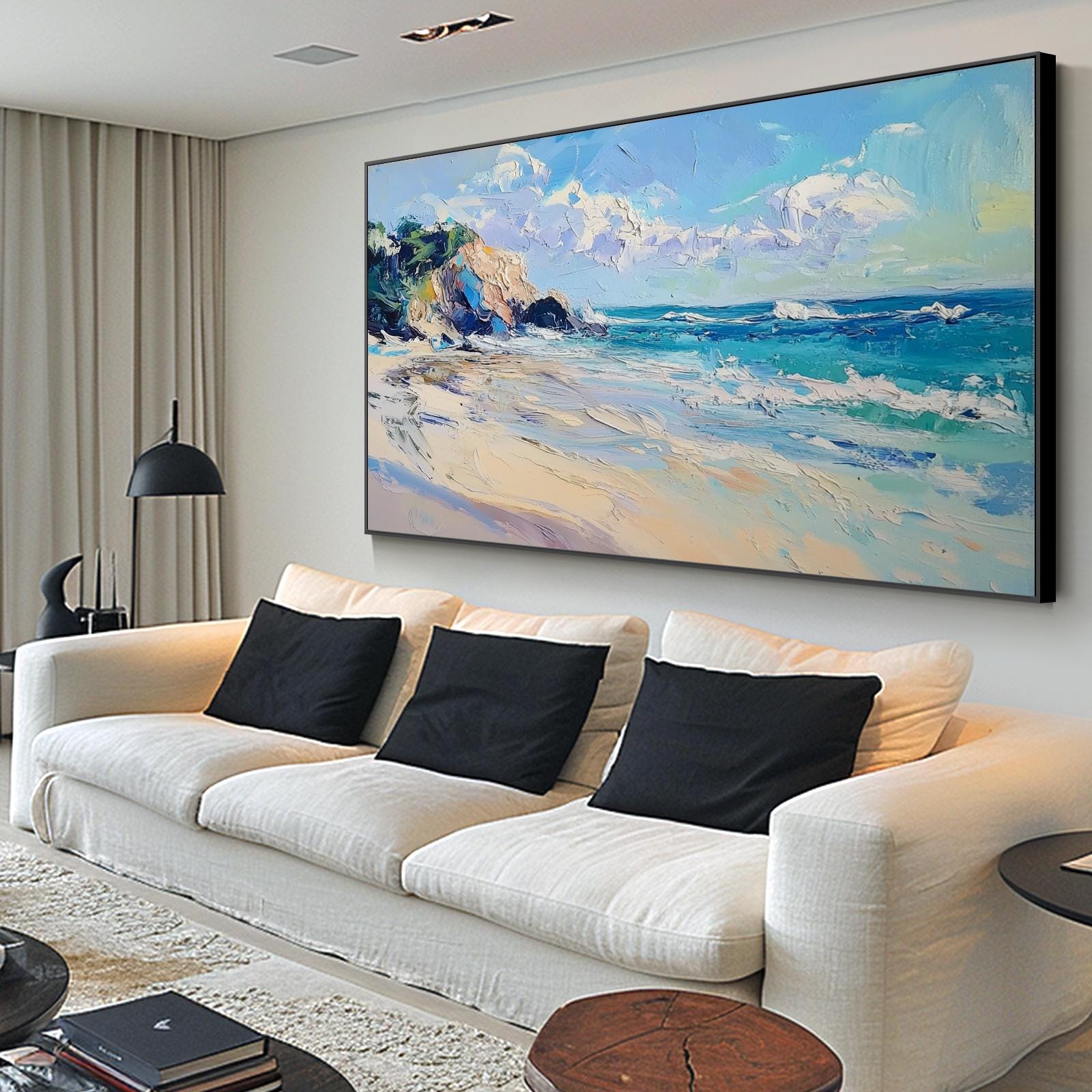 Clear Coastal Horizon