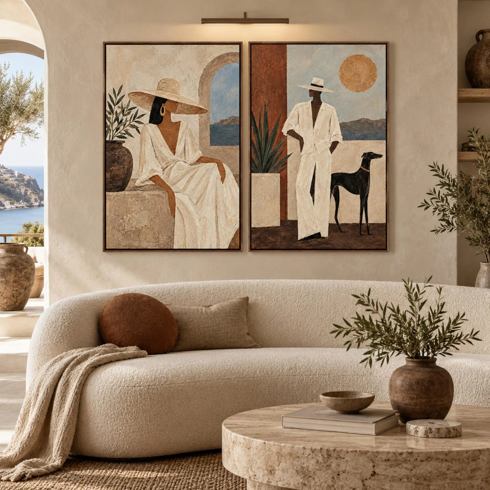 Coastal Serenity Figures