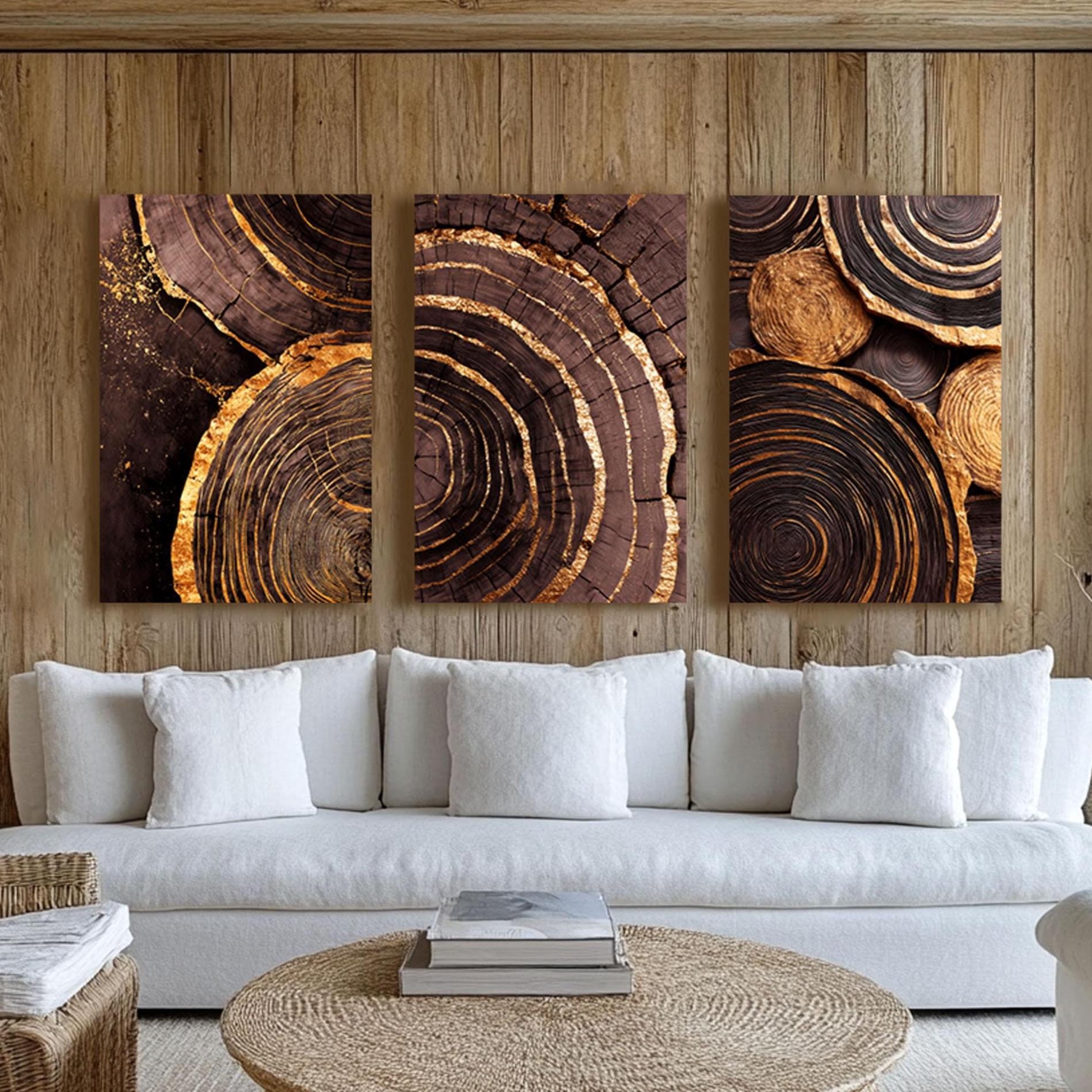 Gilded Wood Symphony