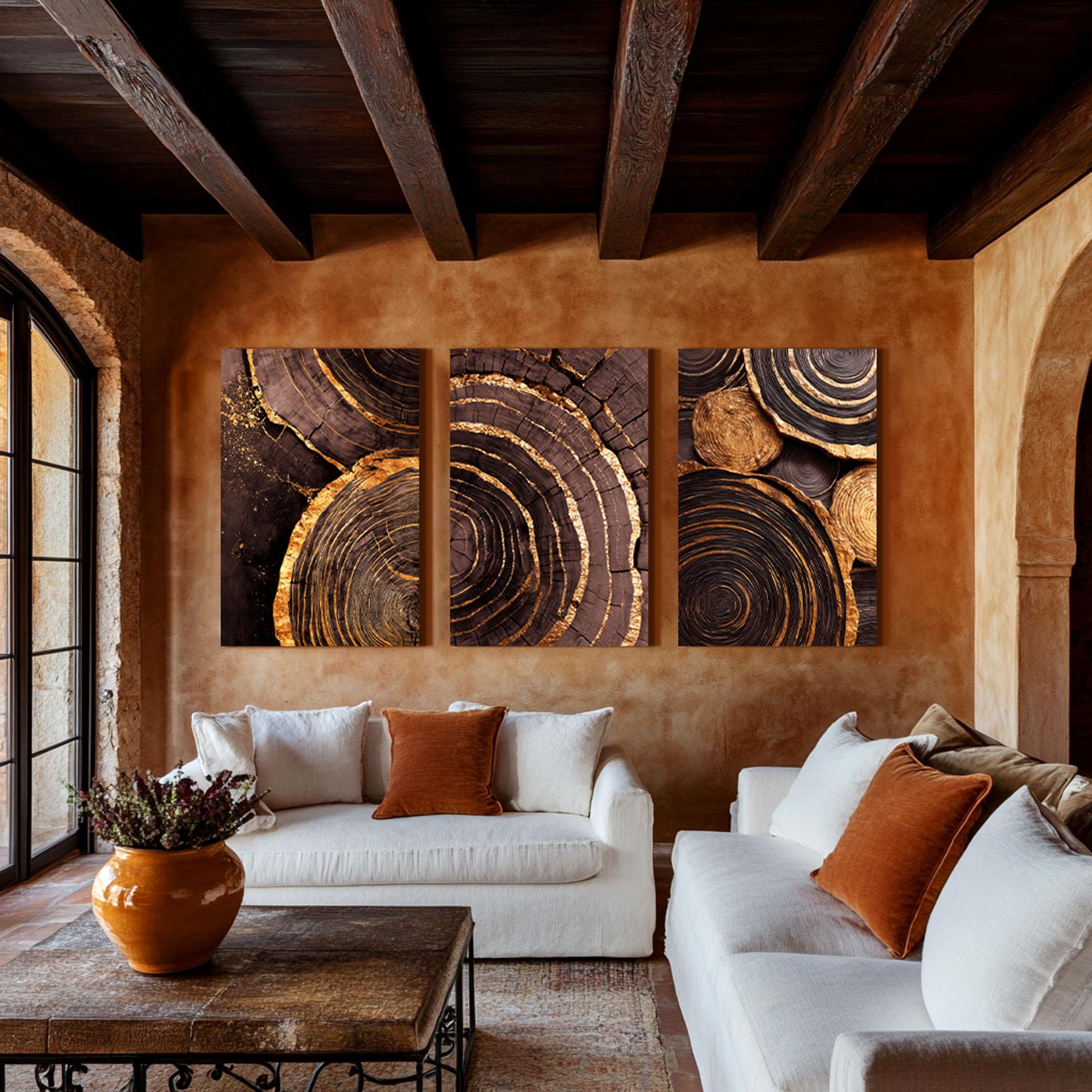 Gilded Wood Symphony