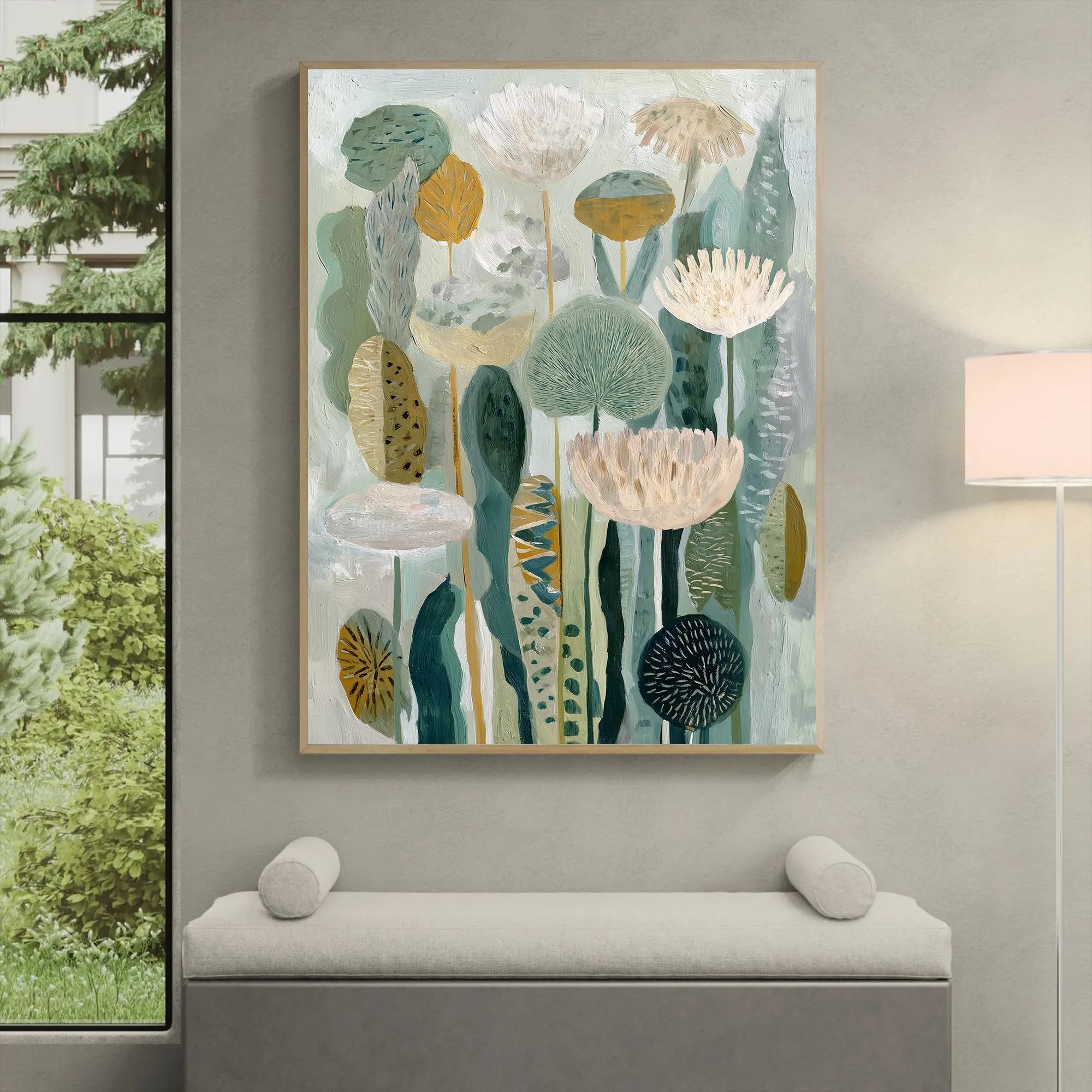 Botanical Serenity Painting