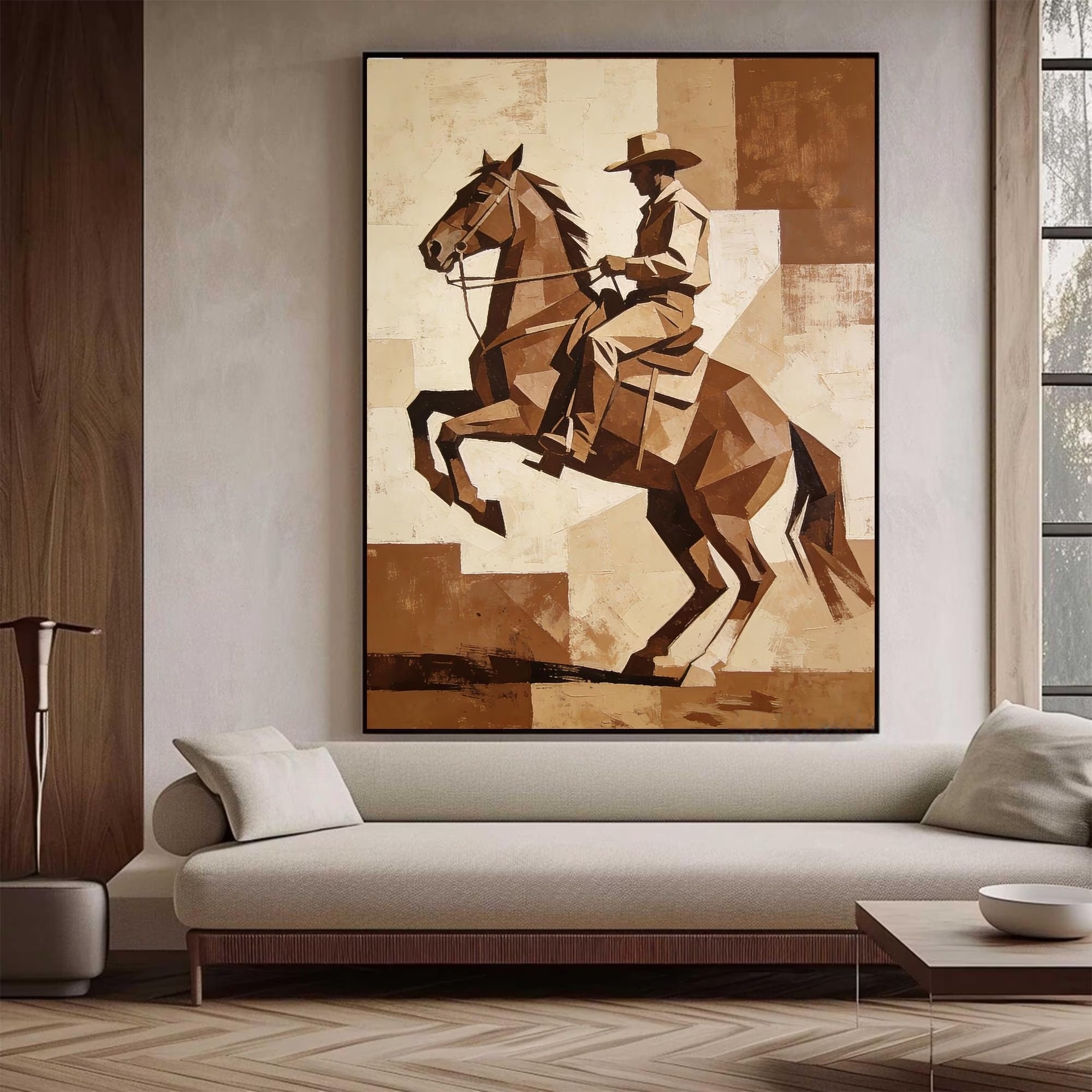 Geometric Cowboy Reverie