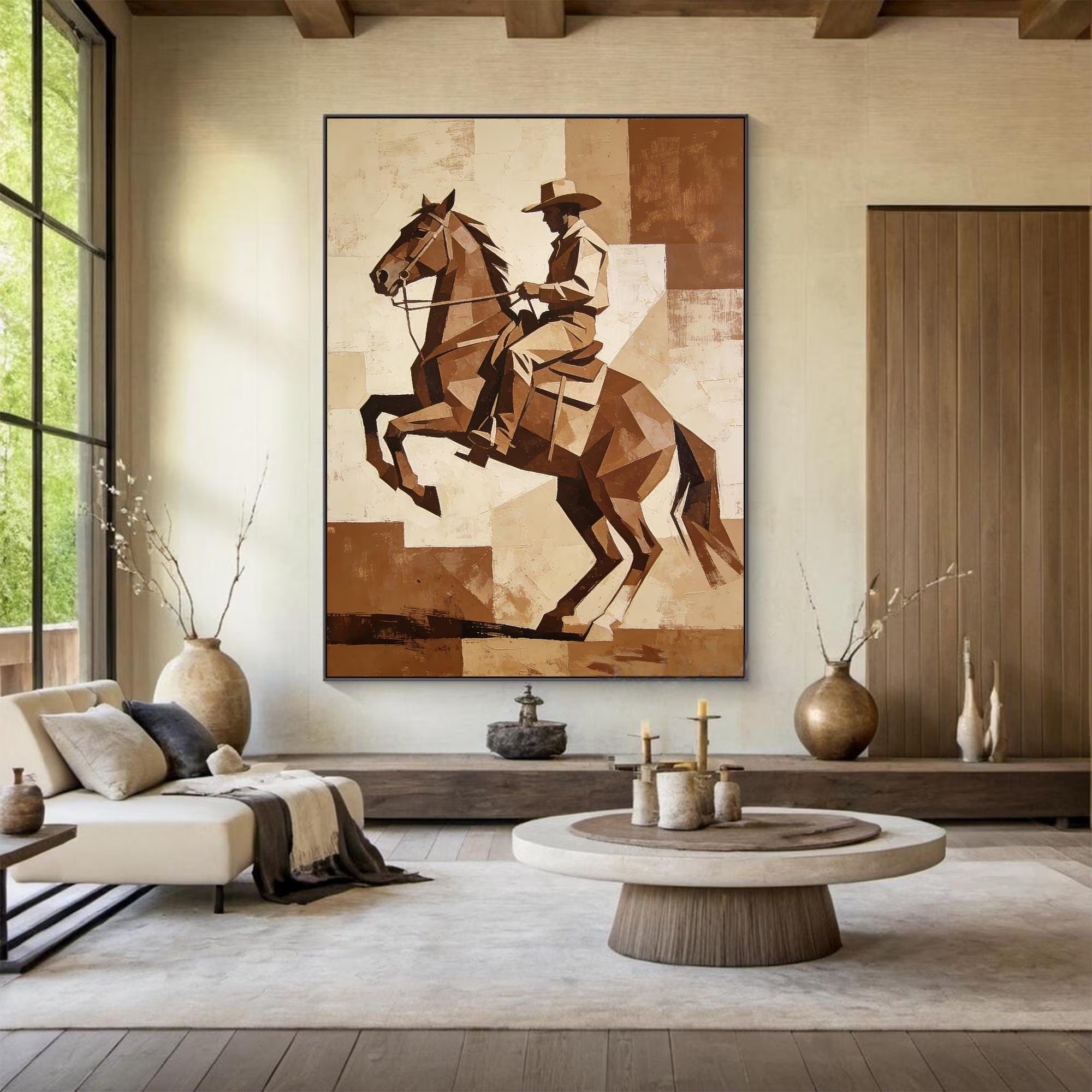 Geometric Cowboy Reverie