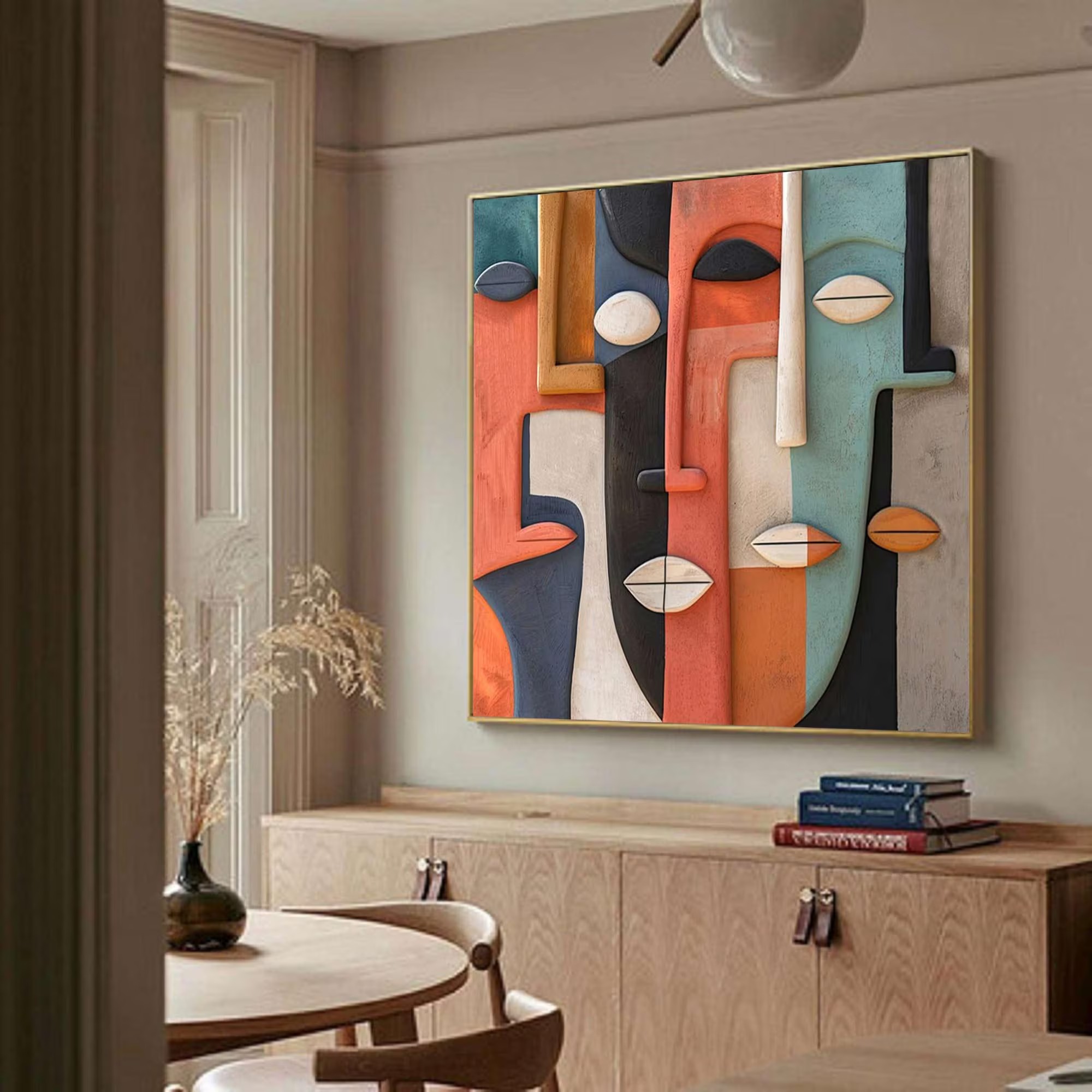 Abstract Faces, Endless Stories