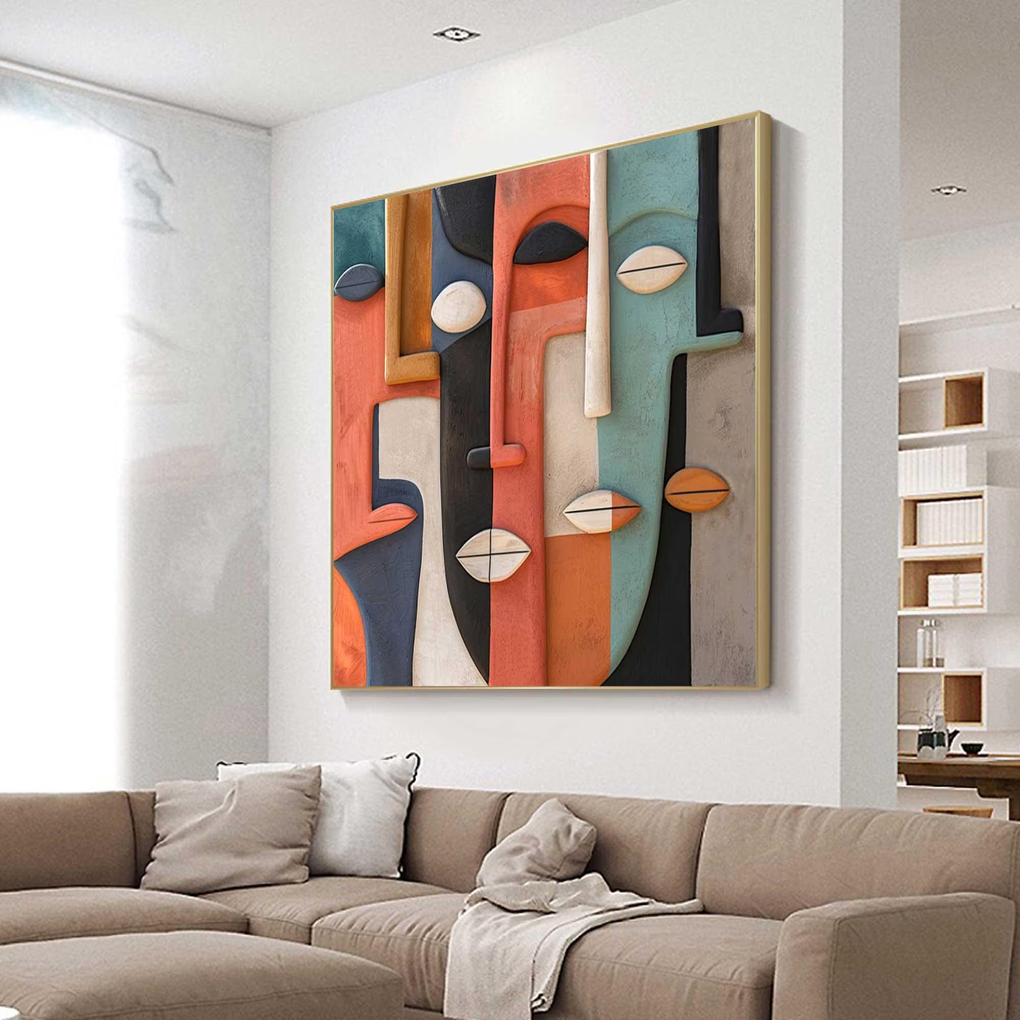 Abstract Faces, Endless Stories