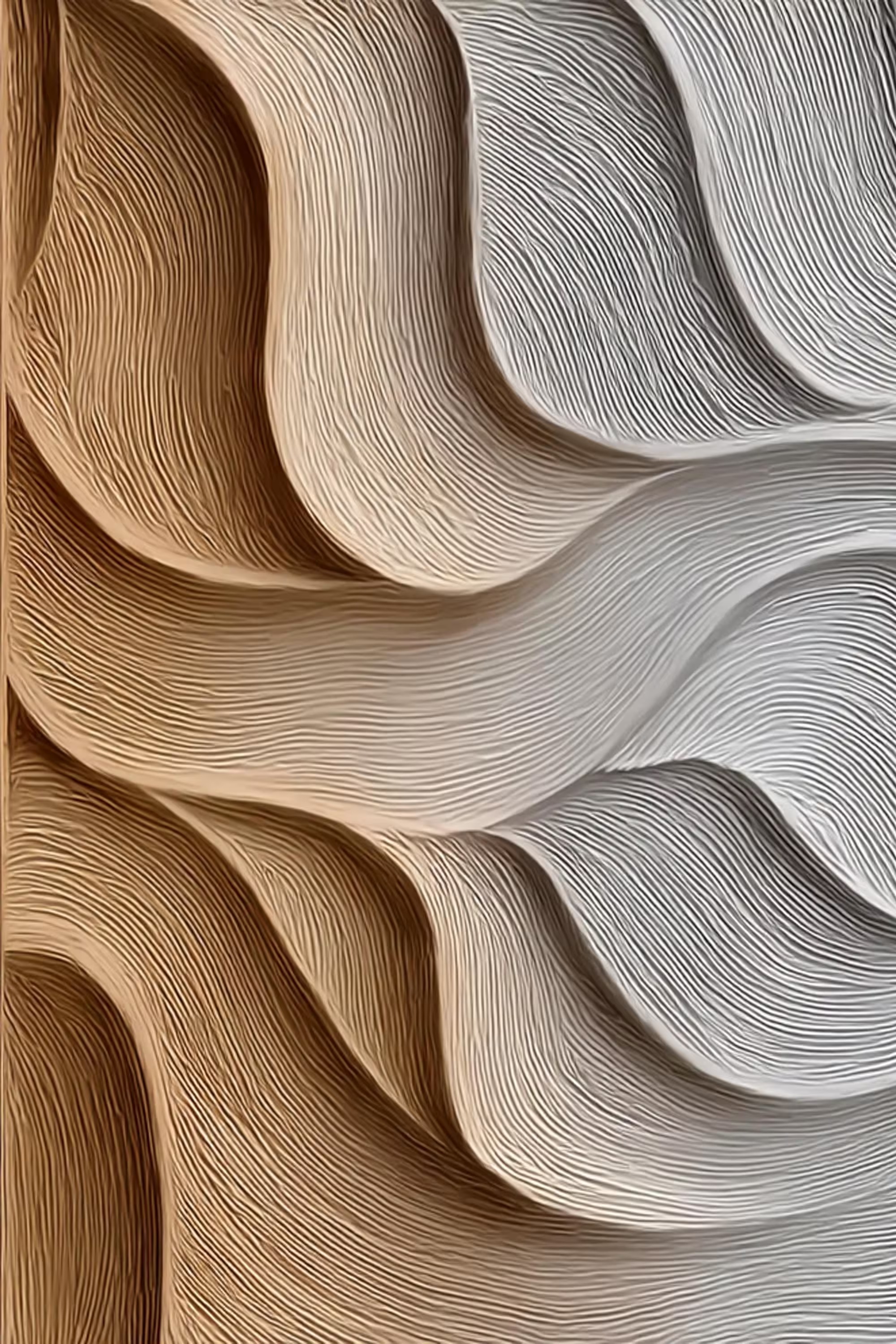Textured Wave Duo Panels