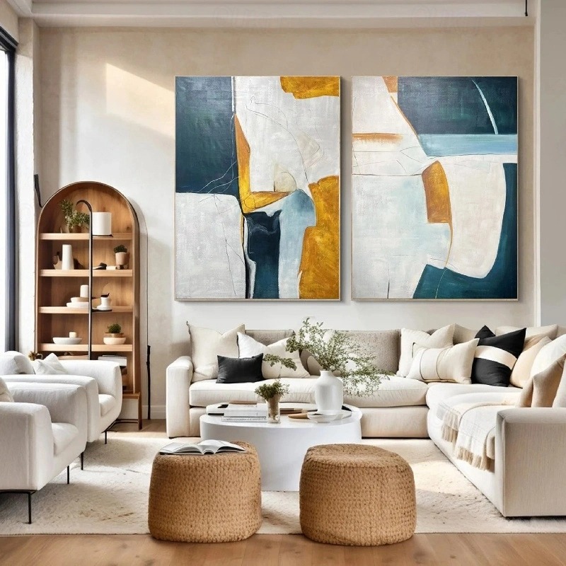 Vibrant Abstract Home Decor Art